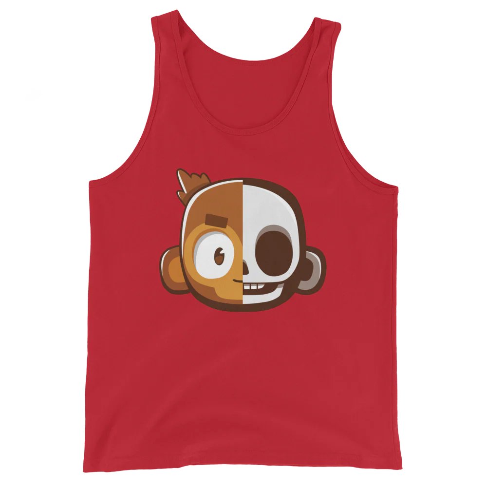 Monkey Skull Tank Top (Unisex) - Image 5