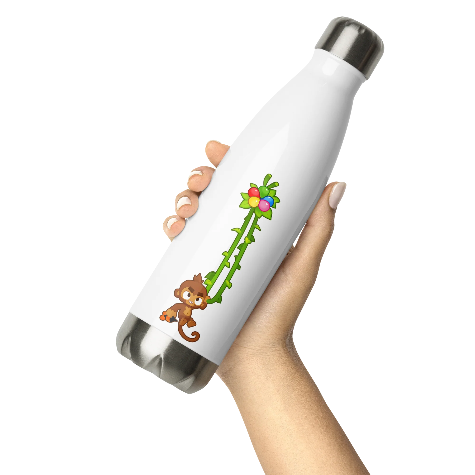 Vine Monkey Stainless Steel Water Bottle - Image 3