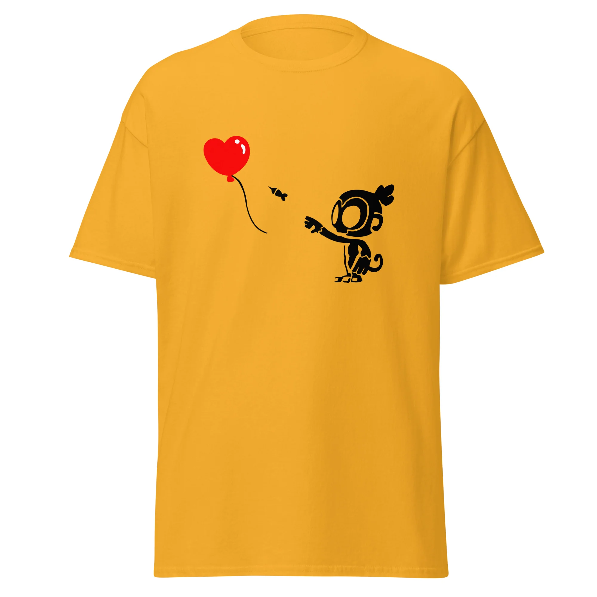 Monkey With Bloon Classic Shirt (Men's - Gildan) - Image 12