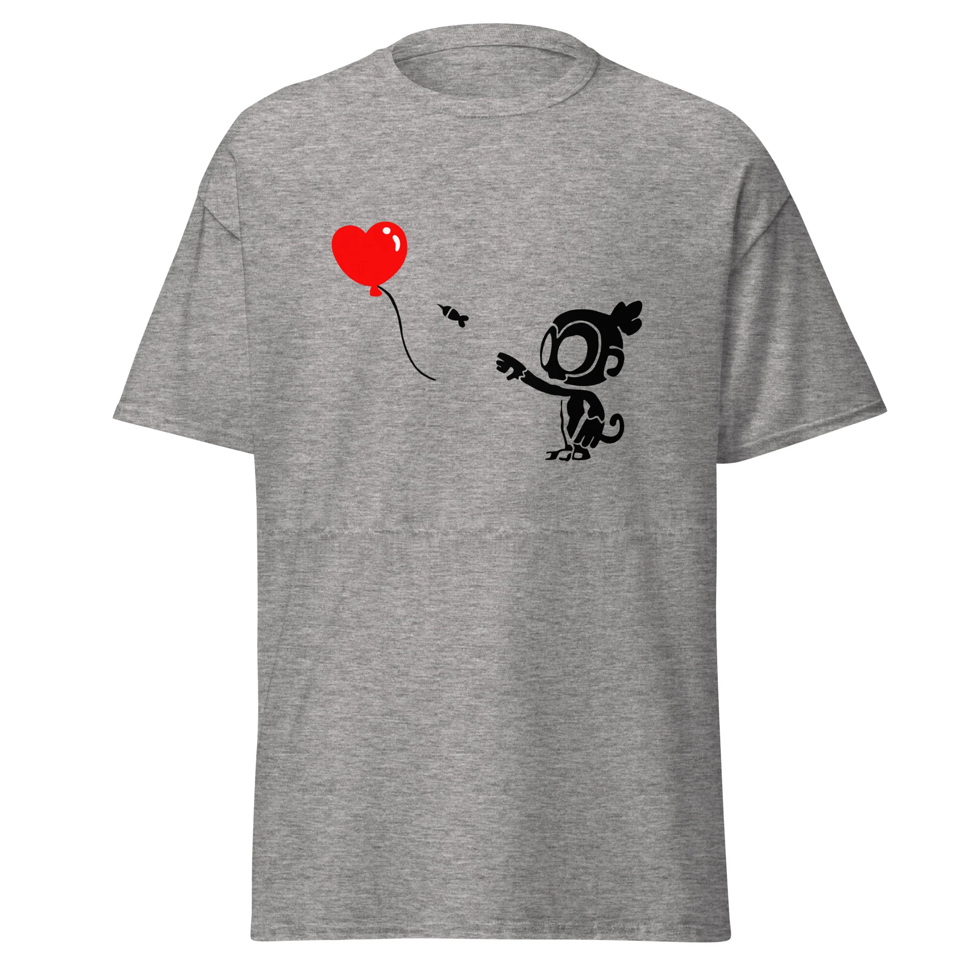 Monkey With Bloon Classic Shirt (Men's - Gildan) - Image 13
