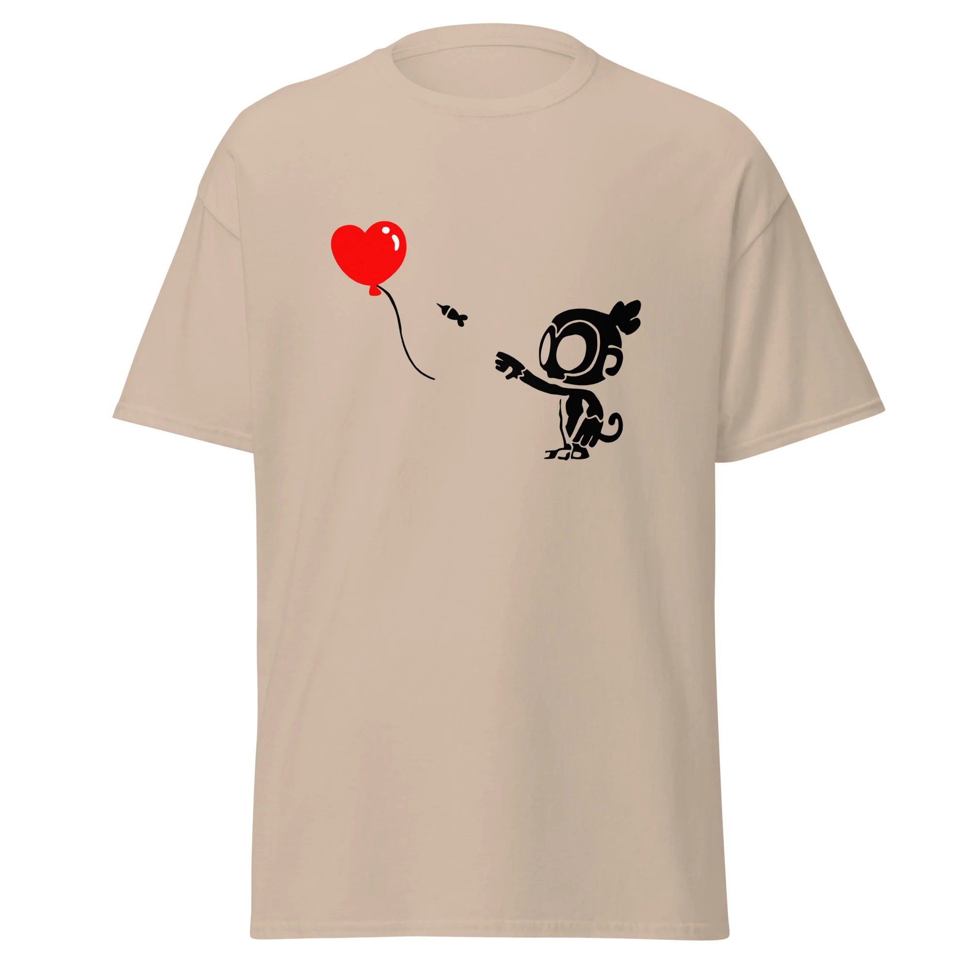 Monkey With Bloon Classic Shirt (Men's - Gildan) - Image 14