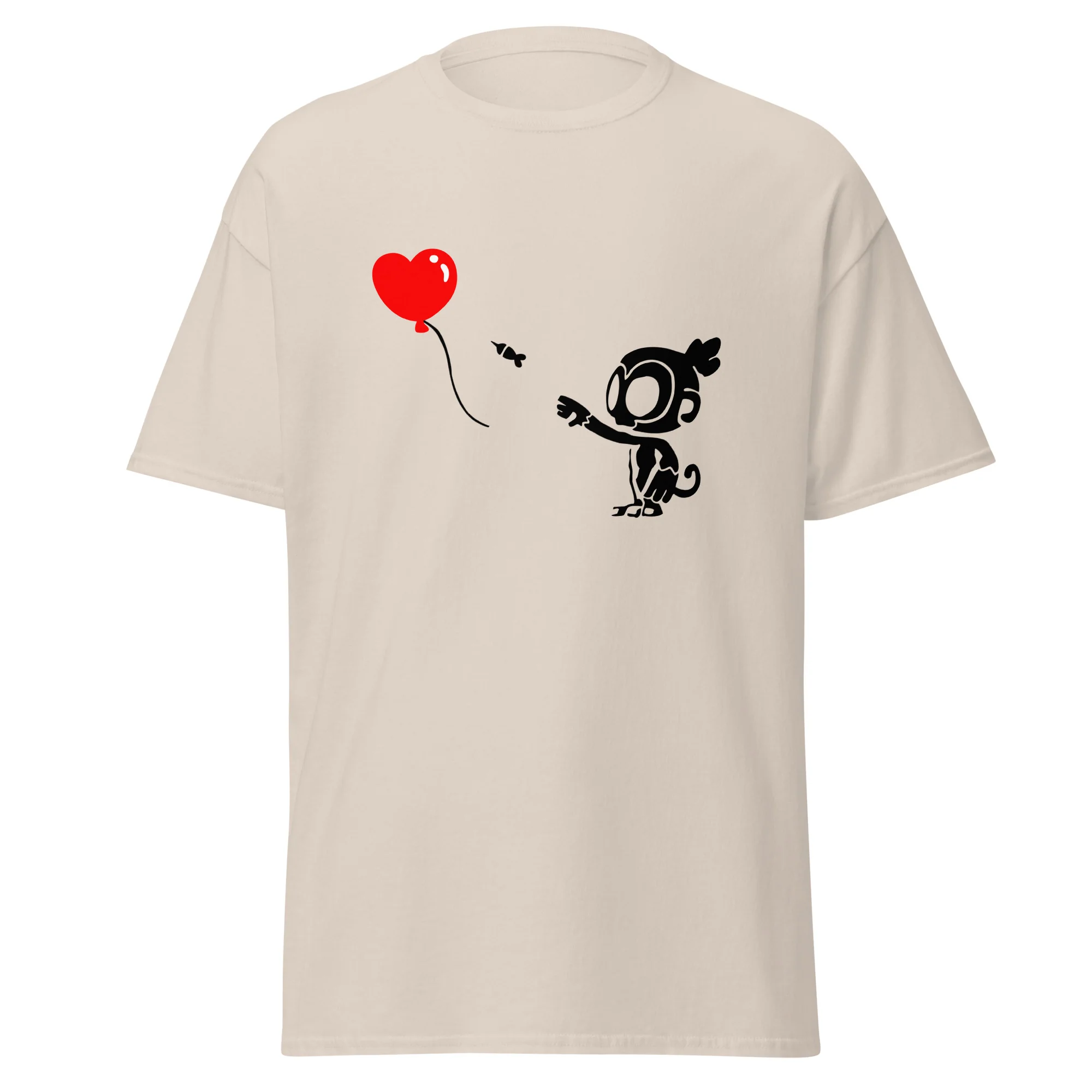 Monkey With Bloon Classic Shirt (Men's - Gildan) - Image 16