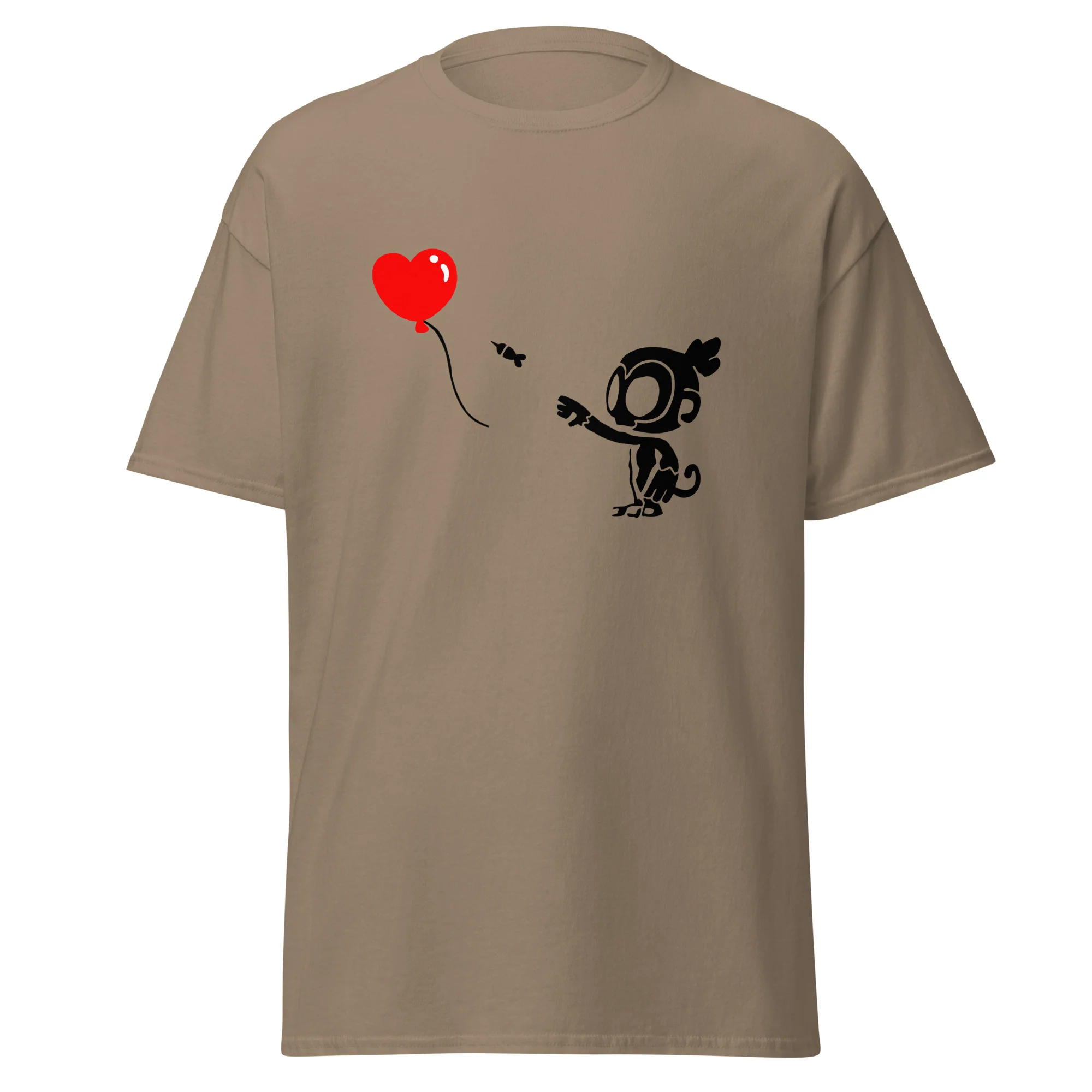 Monkey With Bloon Classic Shirt (Men's - Gildan) - Image 8