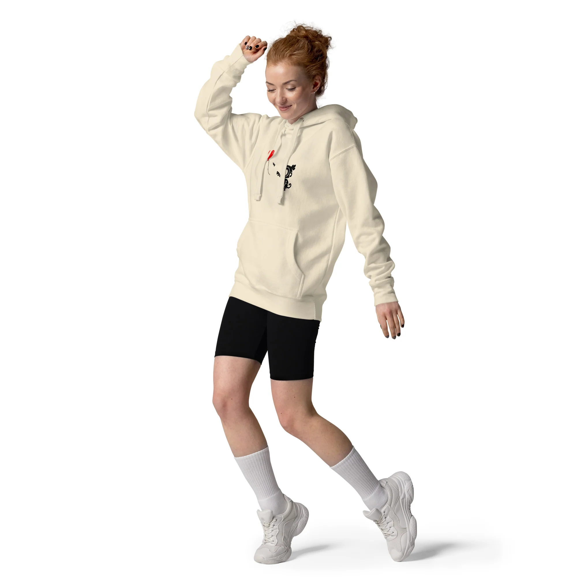 Monkey With Bloon Hoodie (Unisex) - Image 11