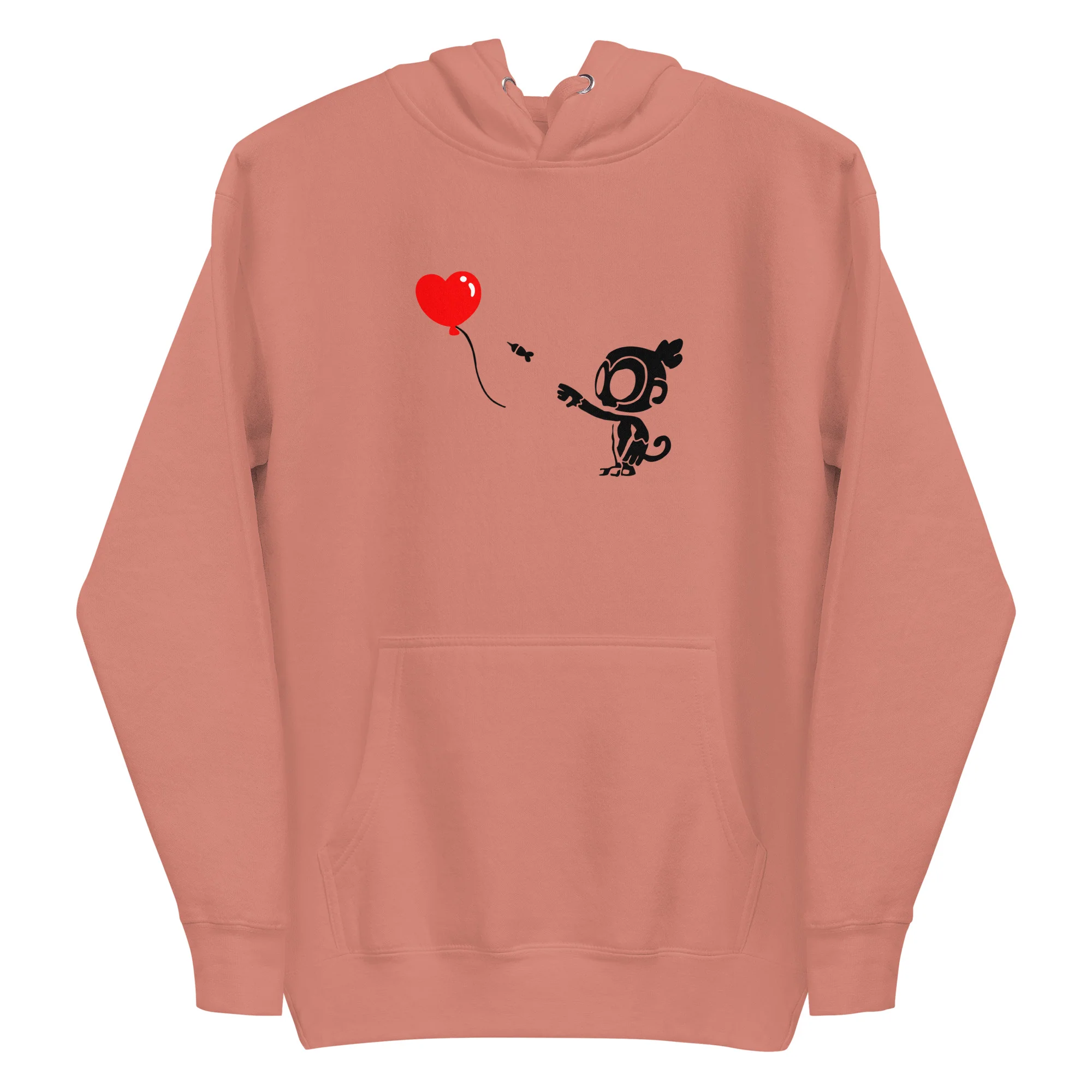 Monkey With Bloon Hoodie (Unisex) - Image 14