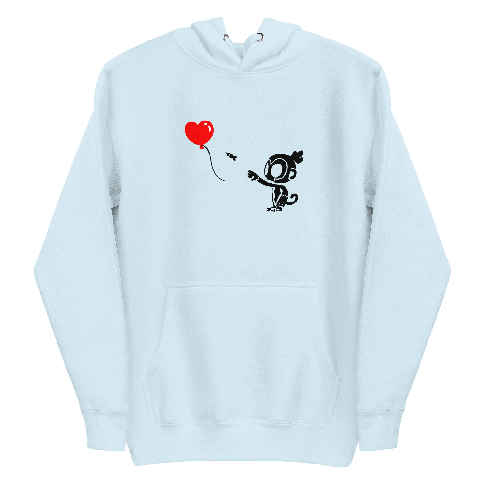Monkey With Bloon Hoodie (Unisex) - Image 17