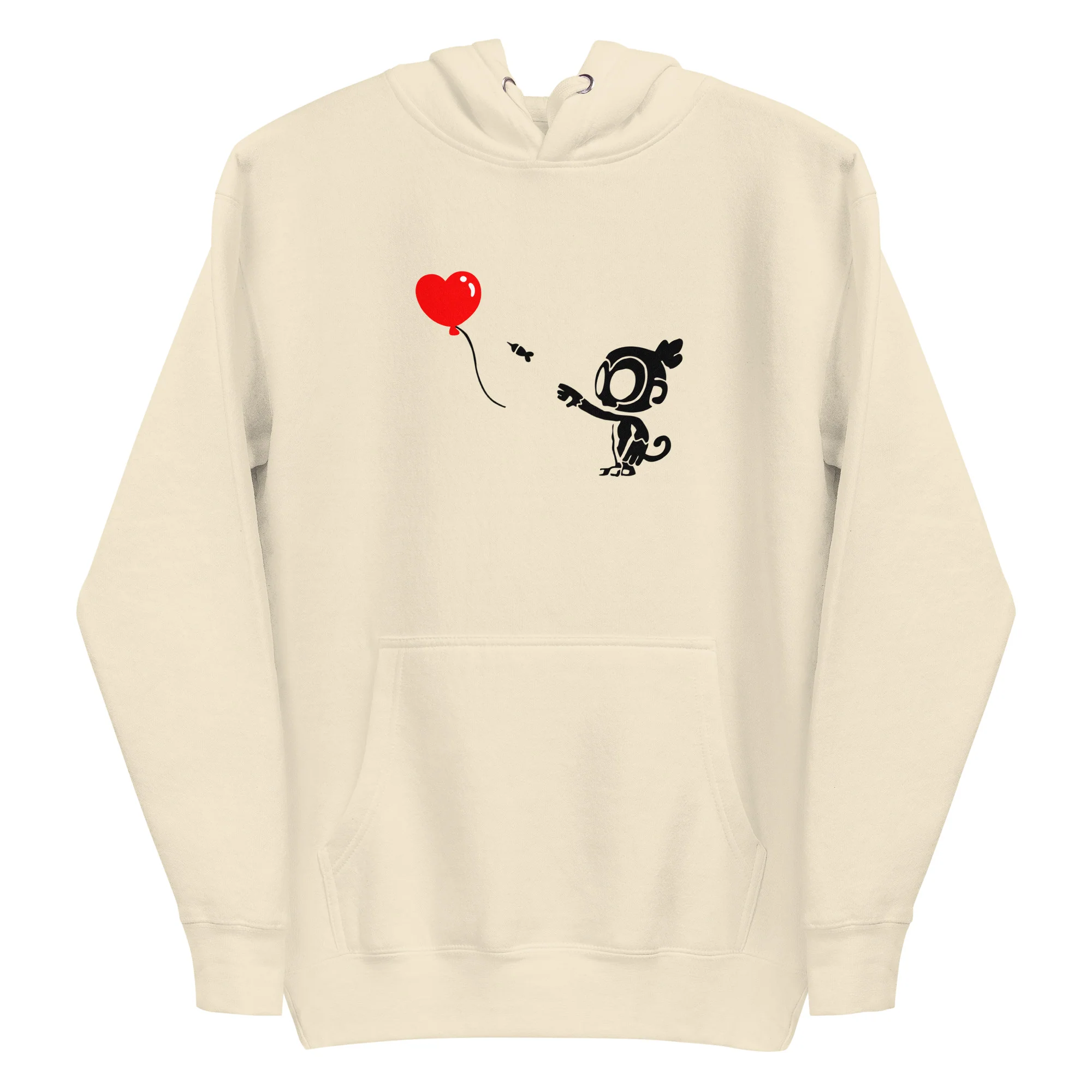Monkey With Bloon Hoodie (Unisex) - Image 19