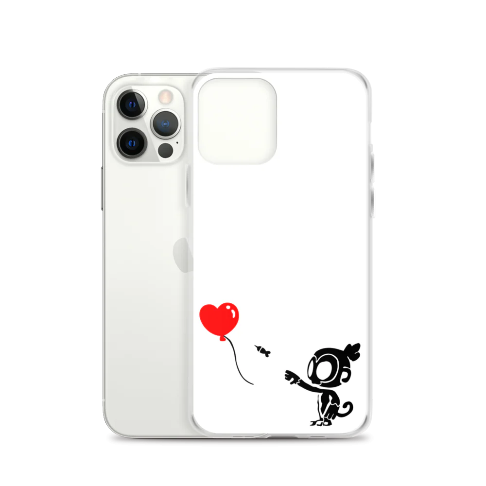 Monkey With Bloon iPhone Case - Image 25