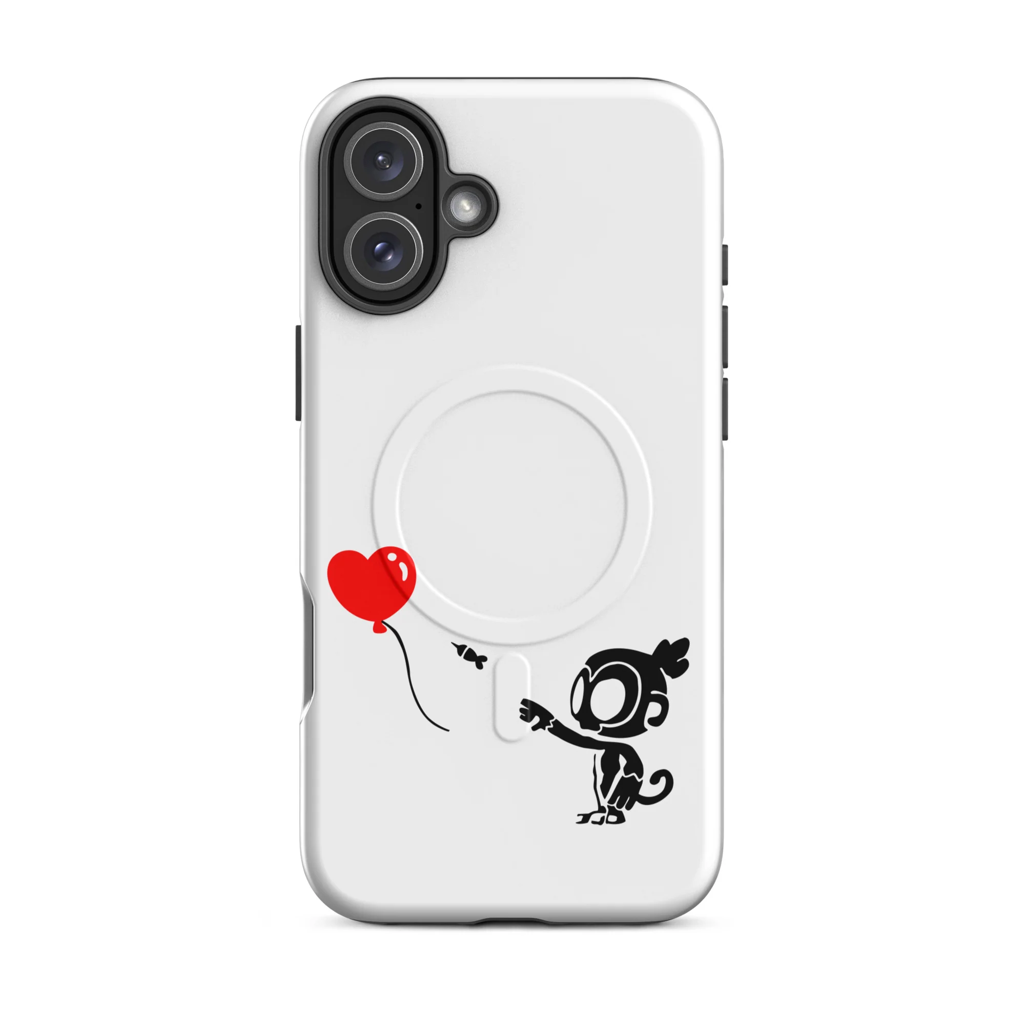 Monkey With Bloon iPhone Case - MagSafeĀ® (Tough) - Image 16