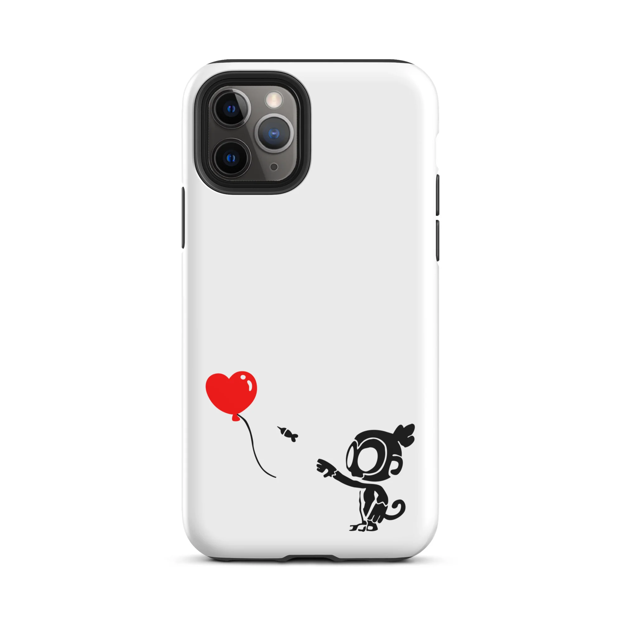 Monkey With Bloon iPhone Case (Tough) - Image 11
