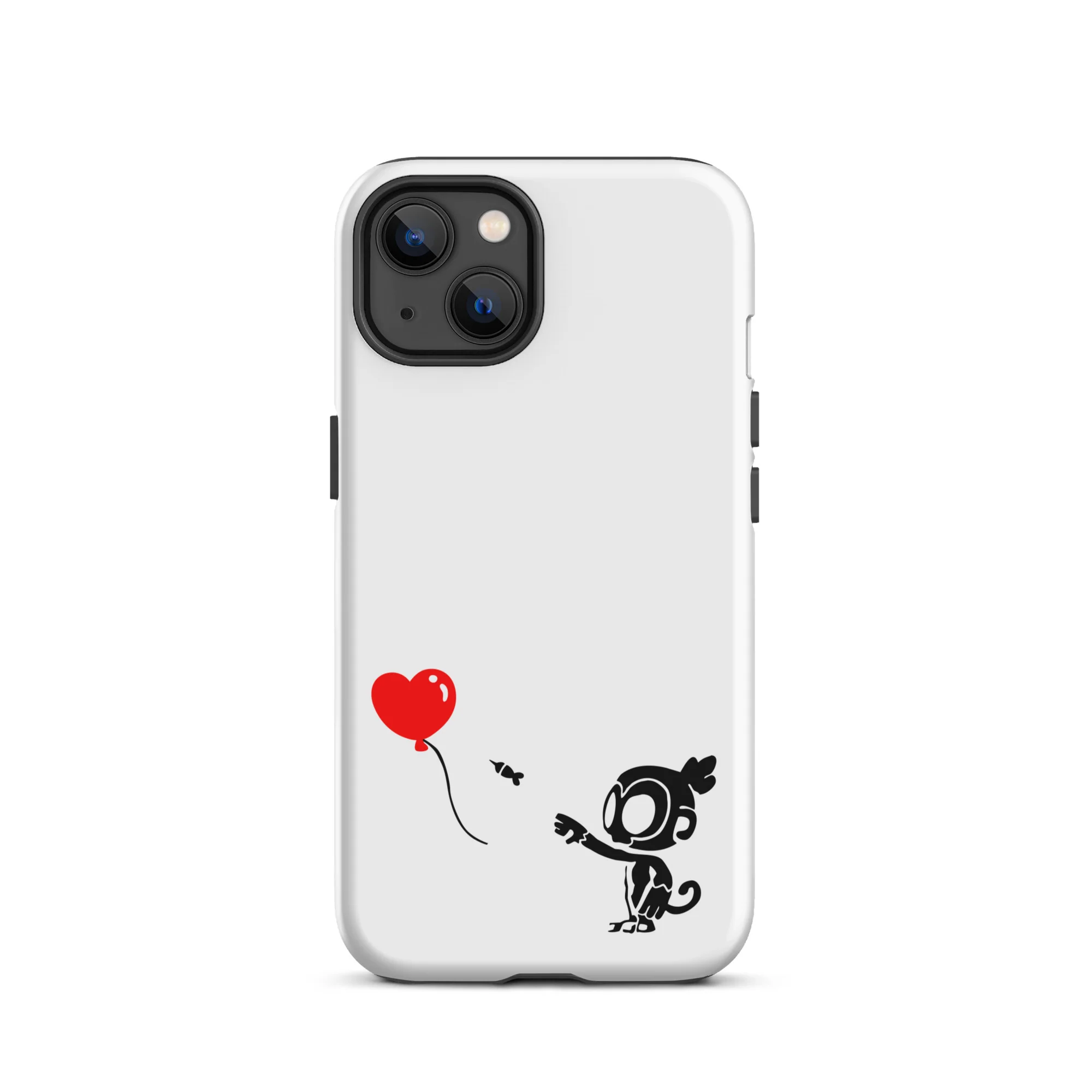 Monkey With Bloon iPhone Case (Tough) - Image 26