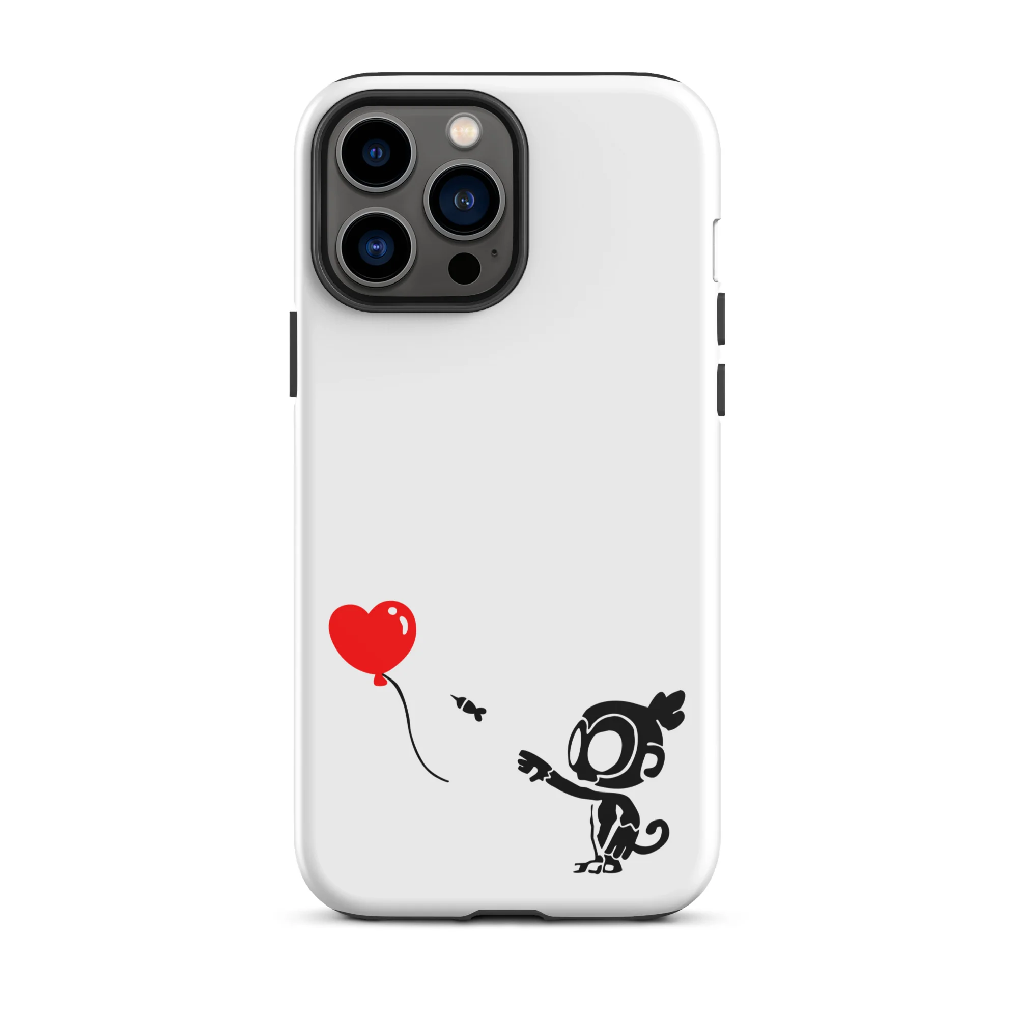 Monkey With Bloon iPhone Case (Tough) - Image 29