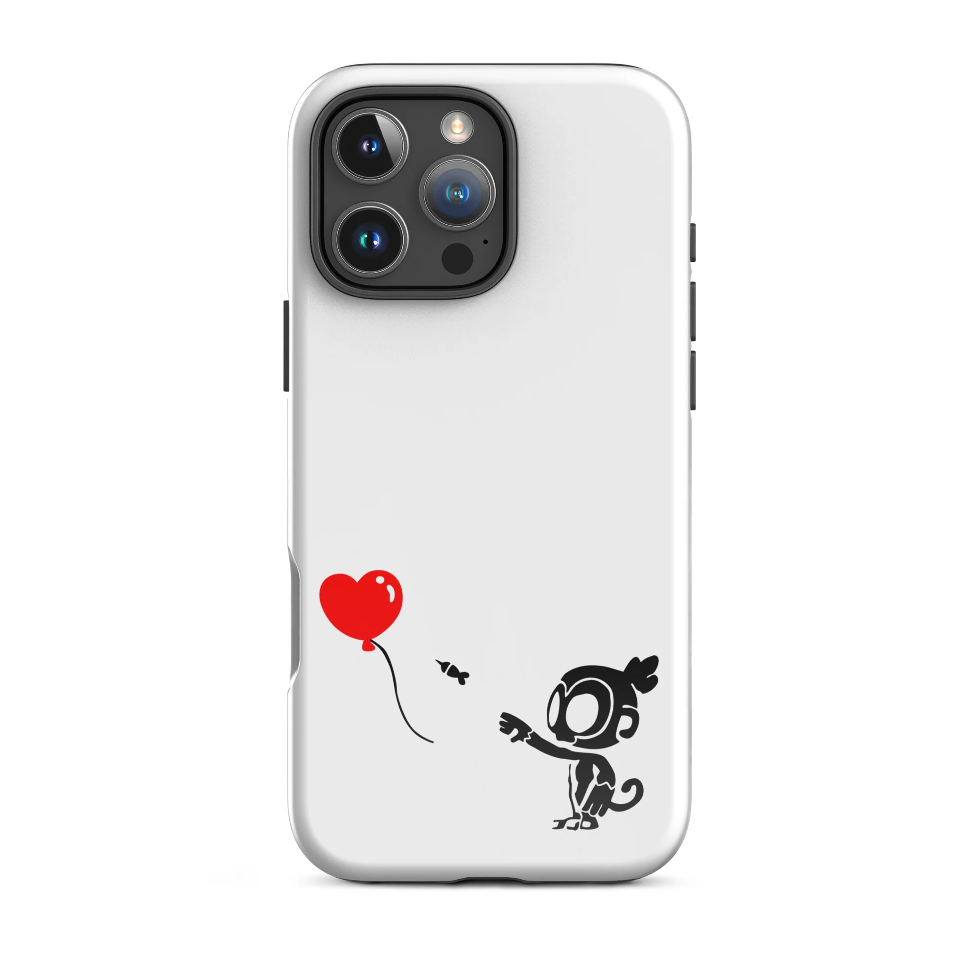Monkey With Bloon iPhone Case (Tough) - Image 39