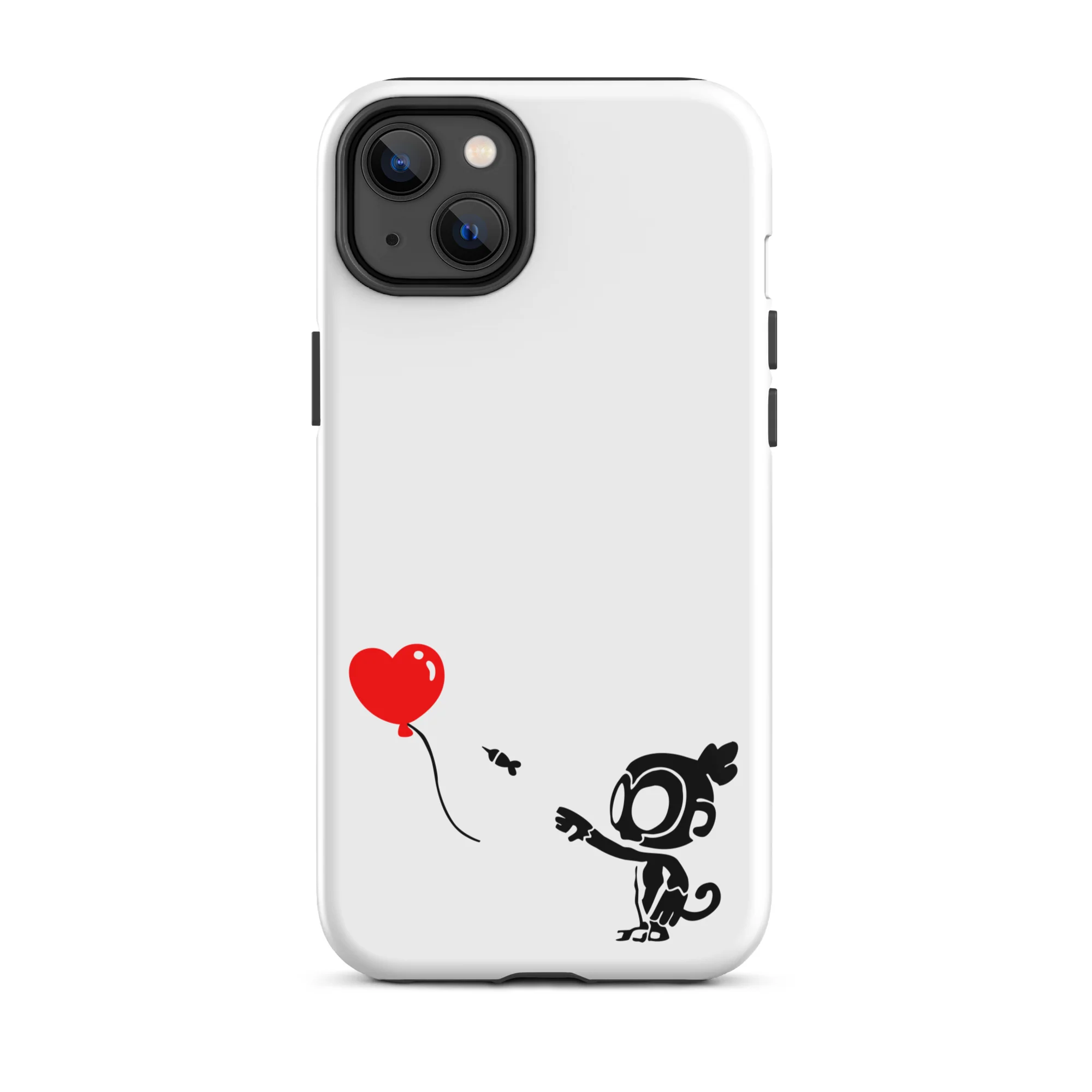 Monkey With Bloon iPhone Case (Tough) - Image 5