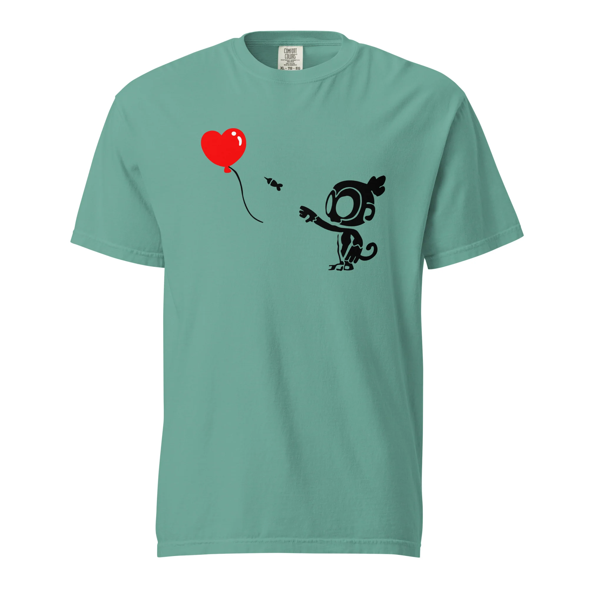 Monkey With Bloon Standard Issue Shirt (Unisex) - Image 17