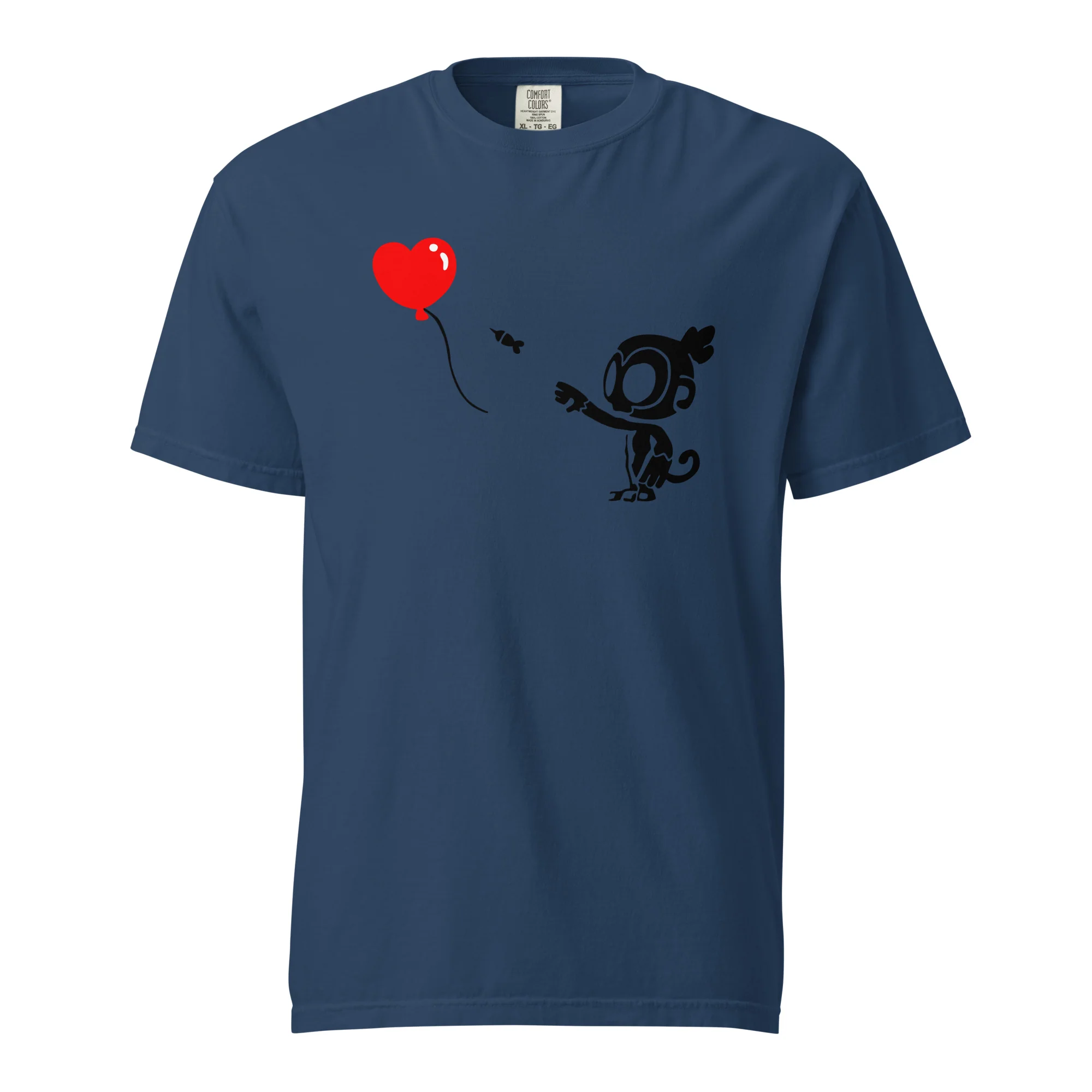 Monkey With Bloon Standard Issue Shirt (Unisex) - Image 9