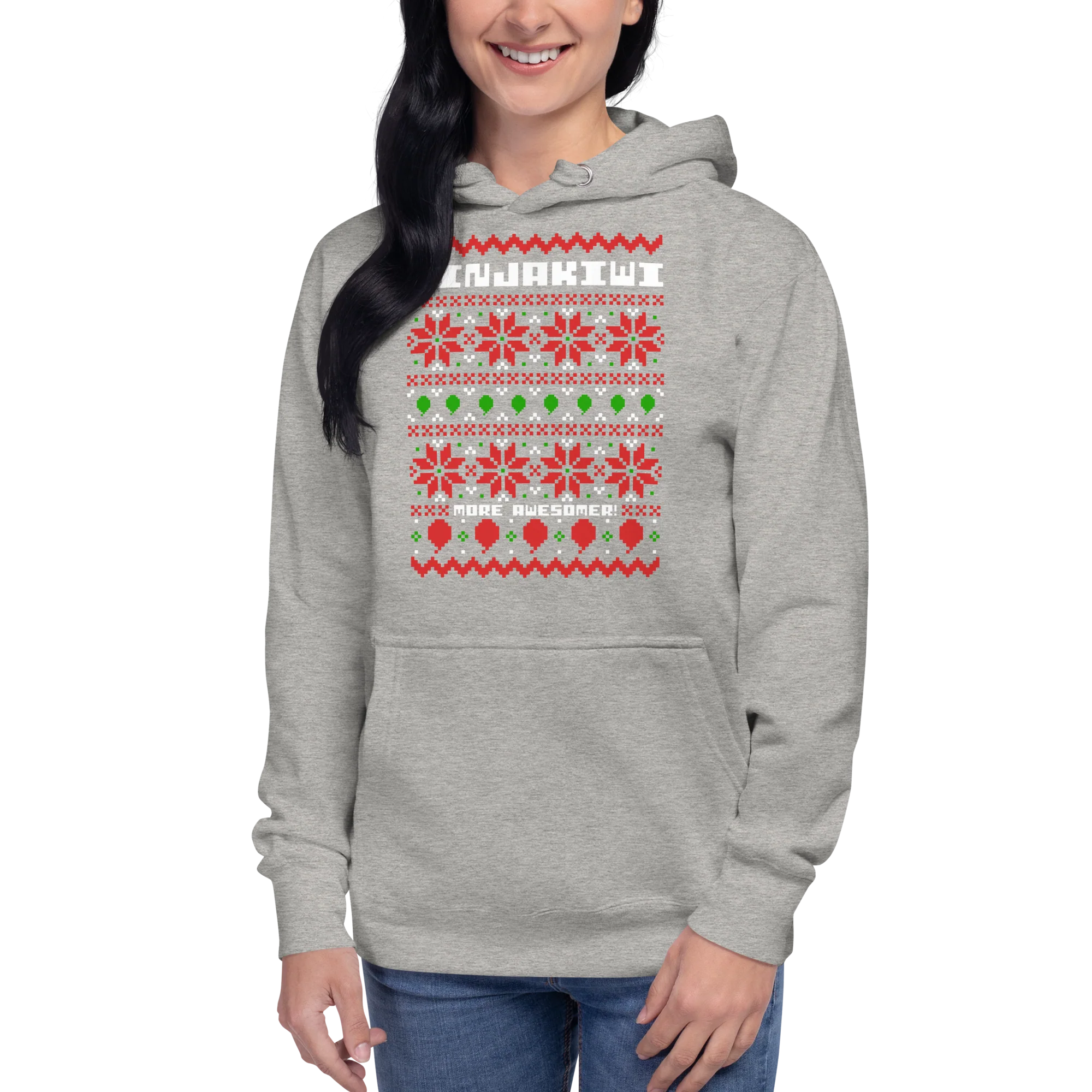 More Awesomer Christmas Hoodie (Unisex - Pattern 1) - Image 6