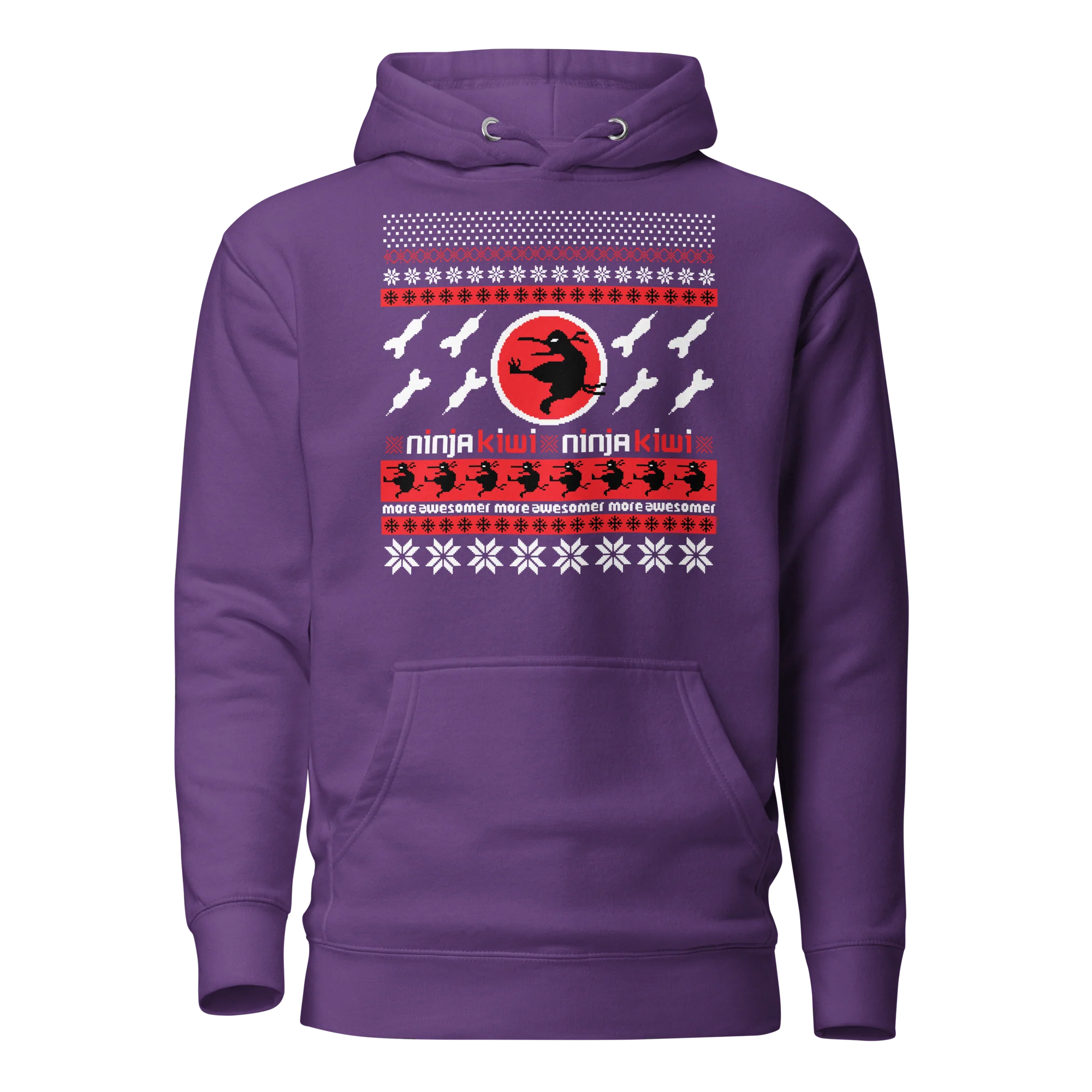 More Awesomer Christmas Hoodie (Unisex - Pattern 2) - Image 15