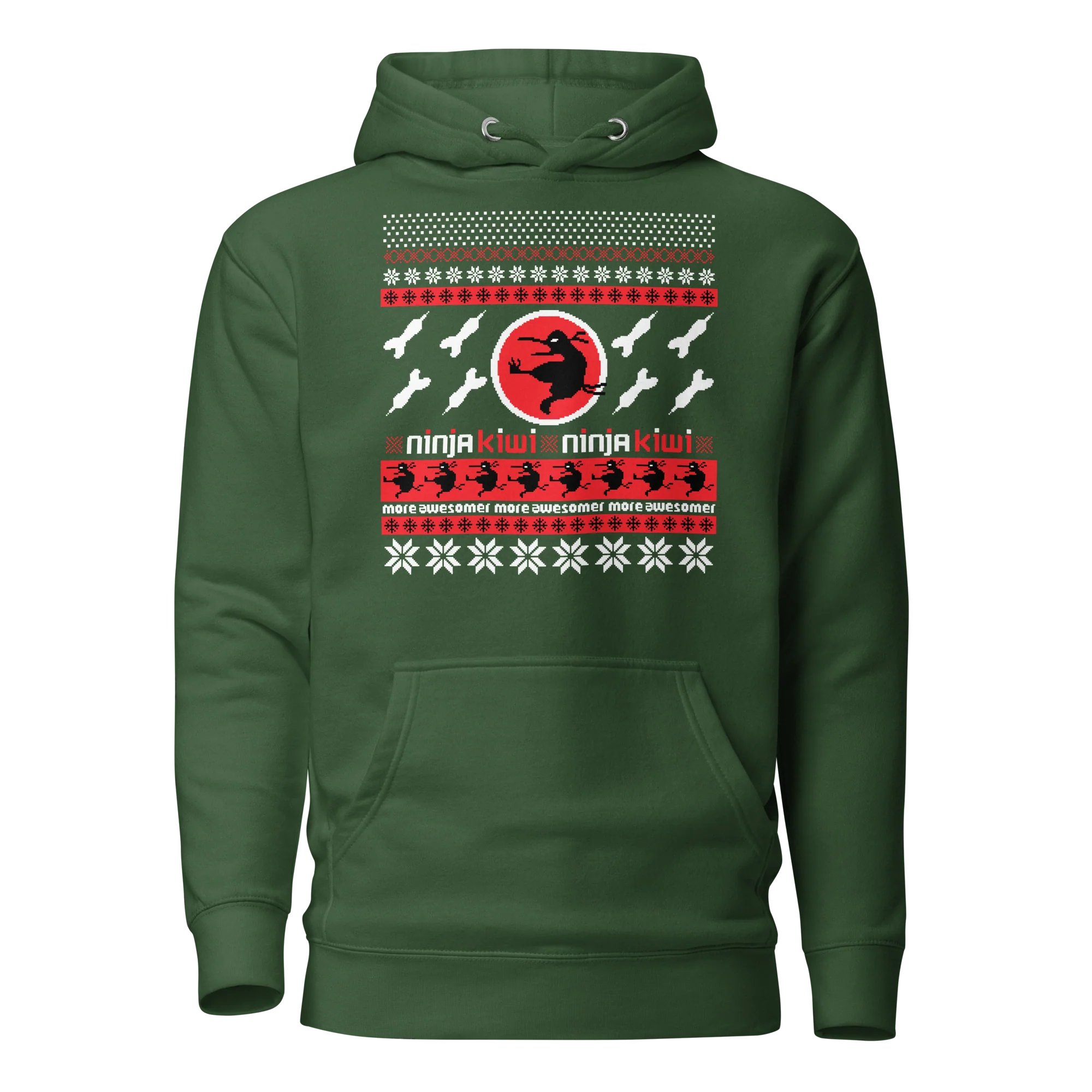 More Awesomer Christmas Hoodie (Unisex - Pattern 2) - Image 16