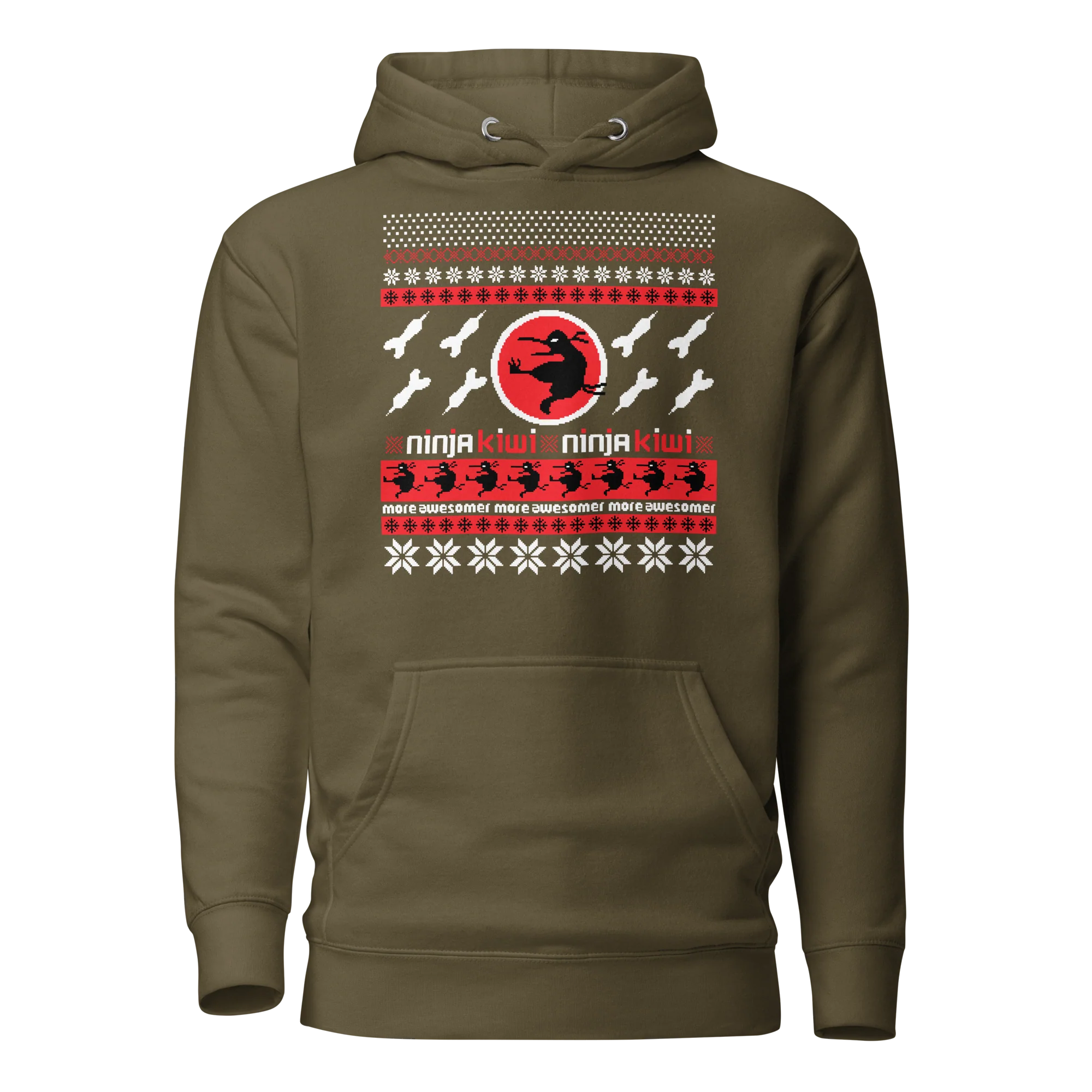 More Awesomer Christmas Hoodie (Unisex - Pattern 2) - Image 17