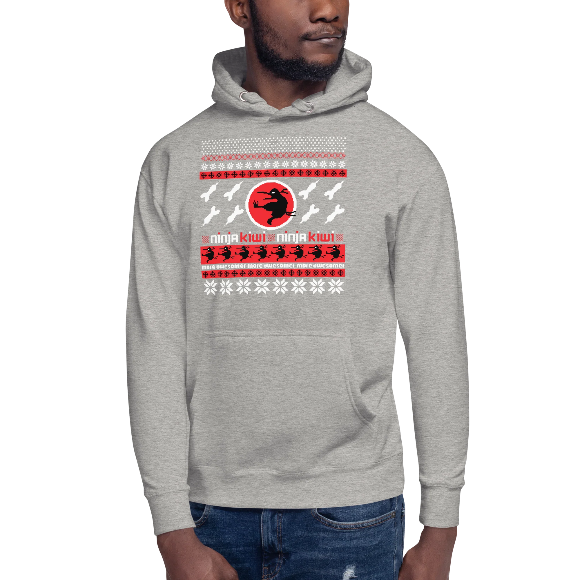 More Awesomer Christmas Hoodie (Unisex - Pattern 2) - Image 9