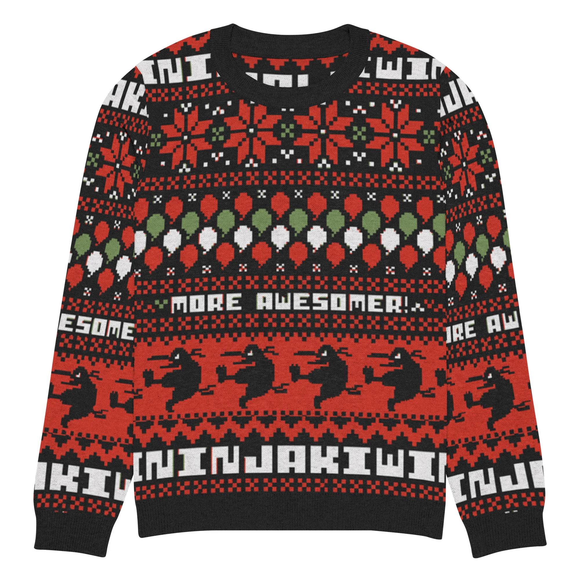 More Awesomer Christmas Knitted Sweater (Unisex) - Image 11