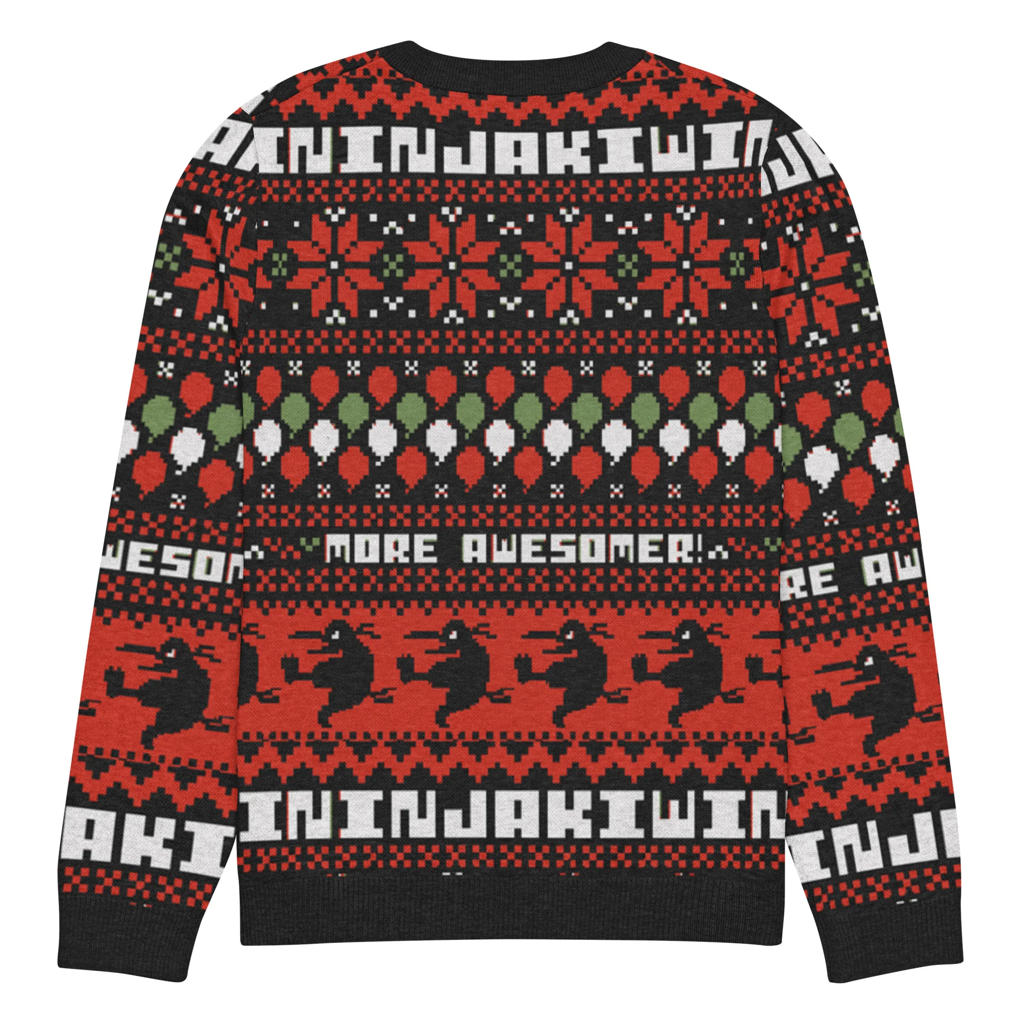 More Awesomer Christmas Knitted Sweater (Unisex) - Image 12