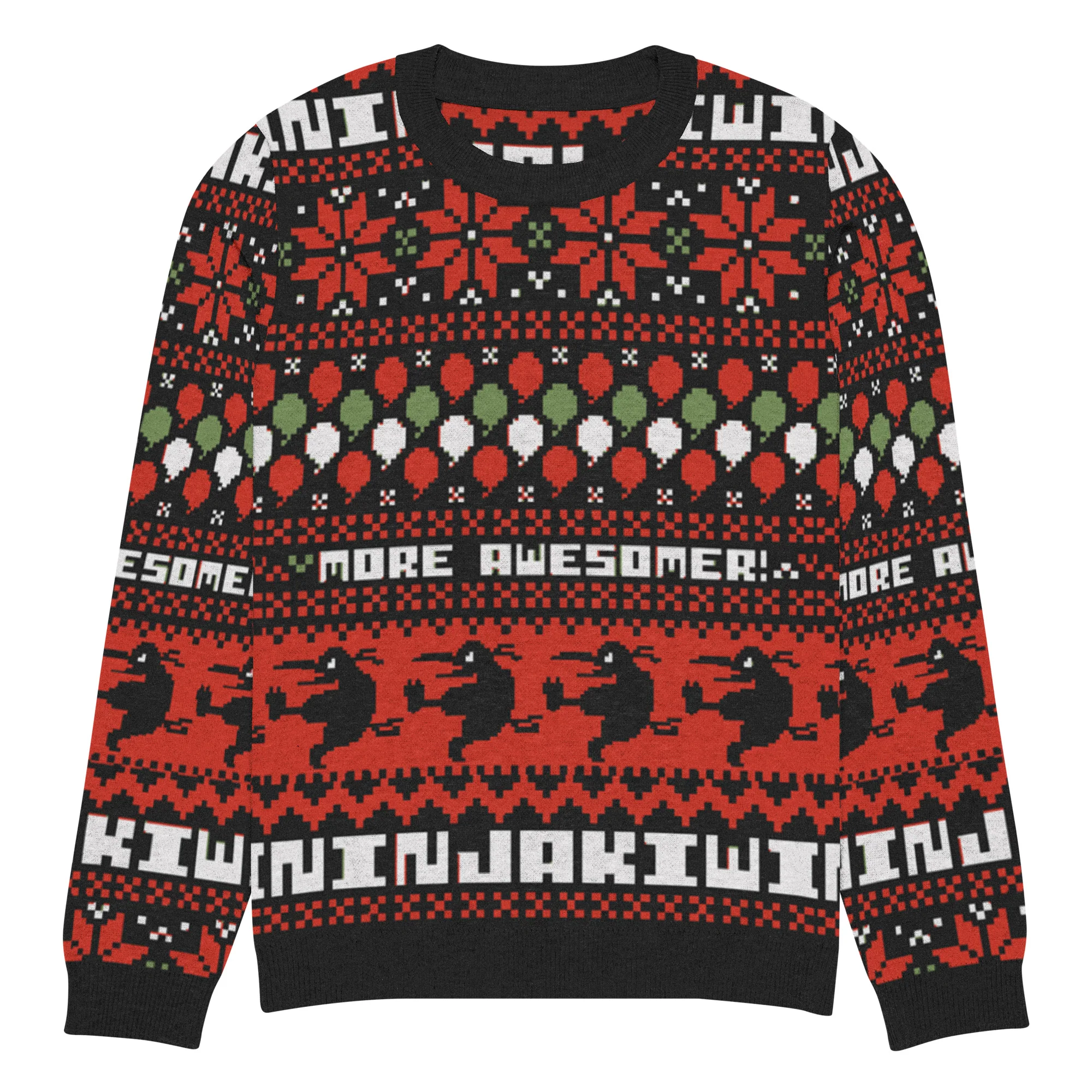 More Awesomer Christmas Knitted Sweater (Unisex) - Image 13