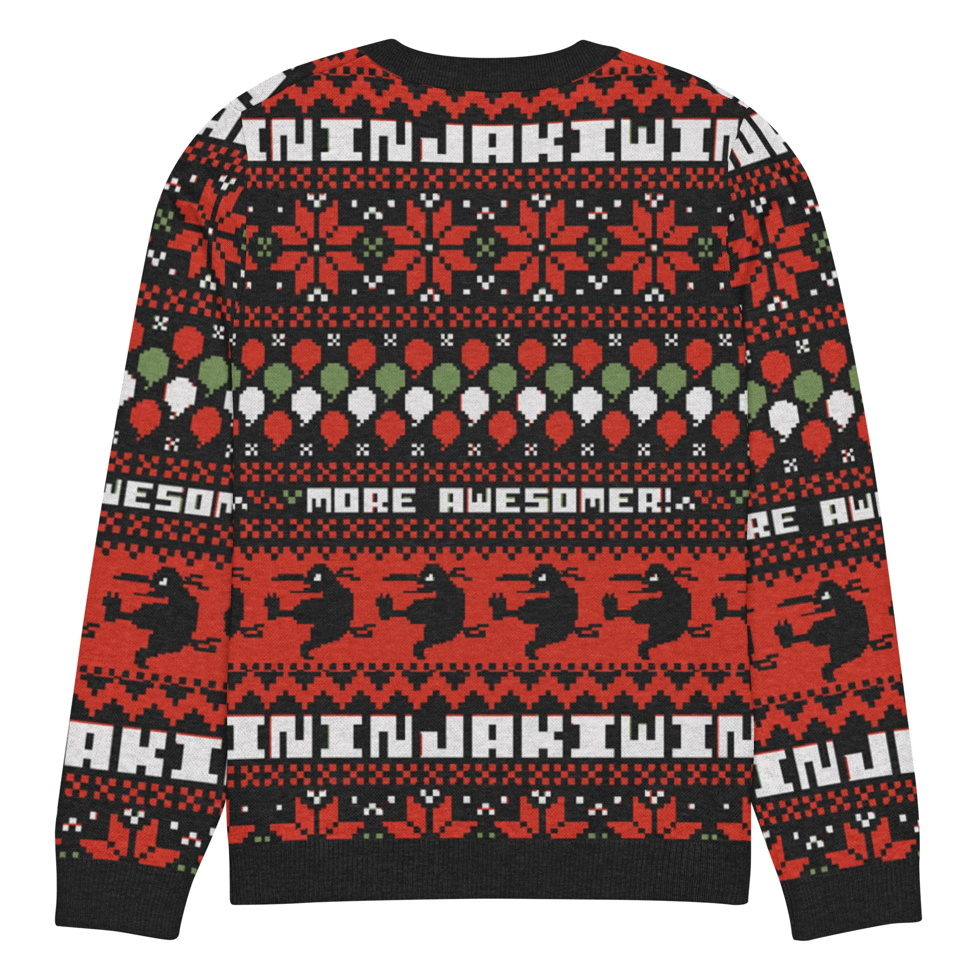 More Awesomer Christmas Knitted Sweater (Unisex) - Image 14