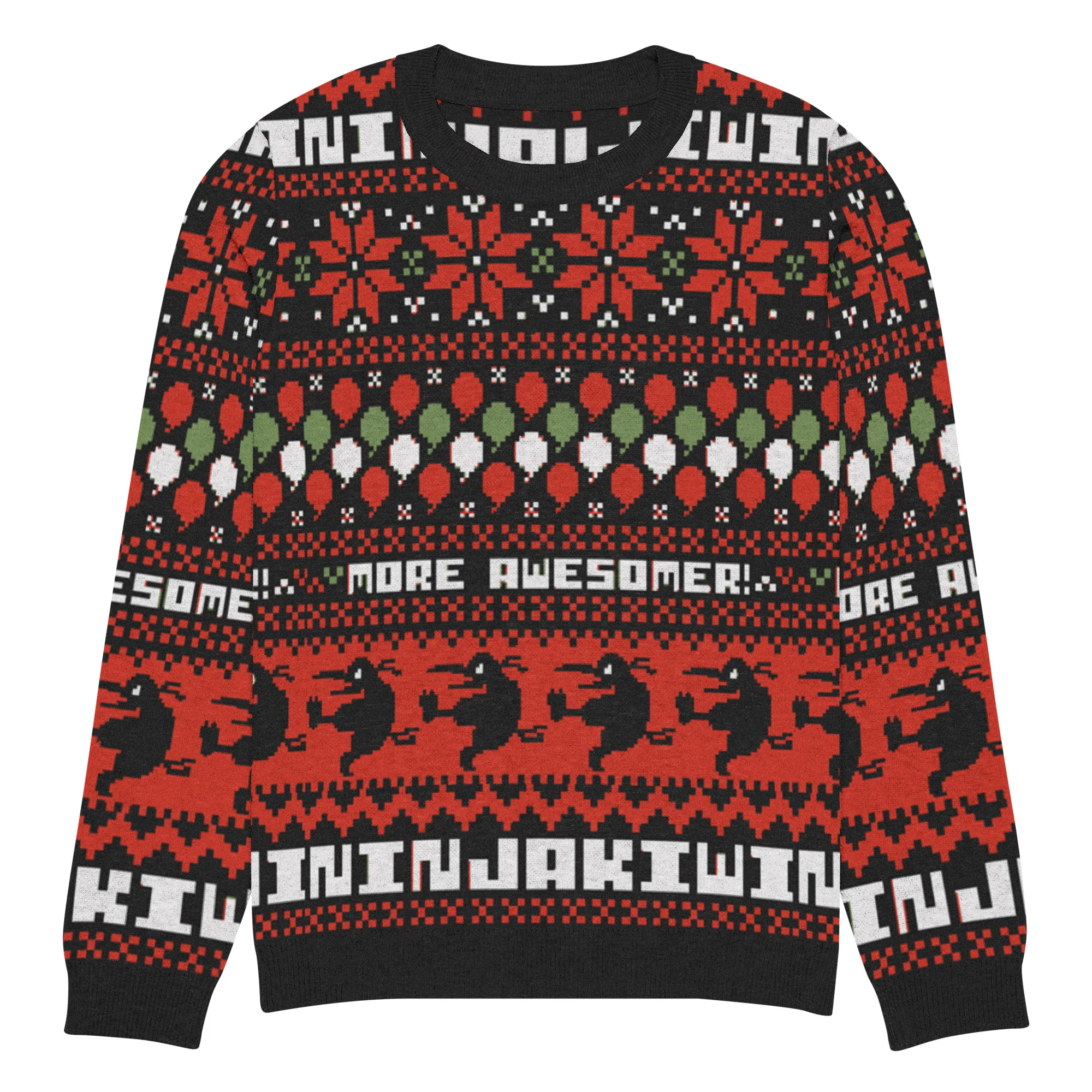 More Awesomer Christmas Knitted Sweater (Unisex) - Image 15
