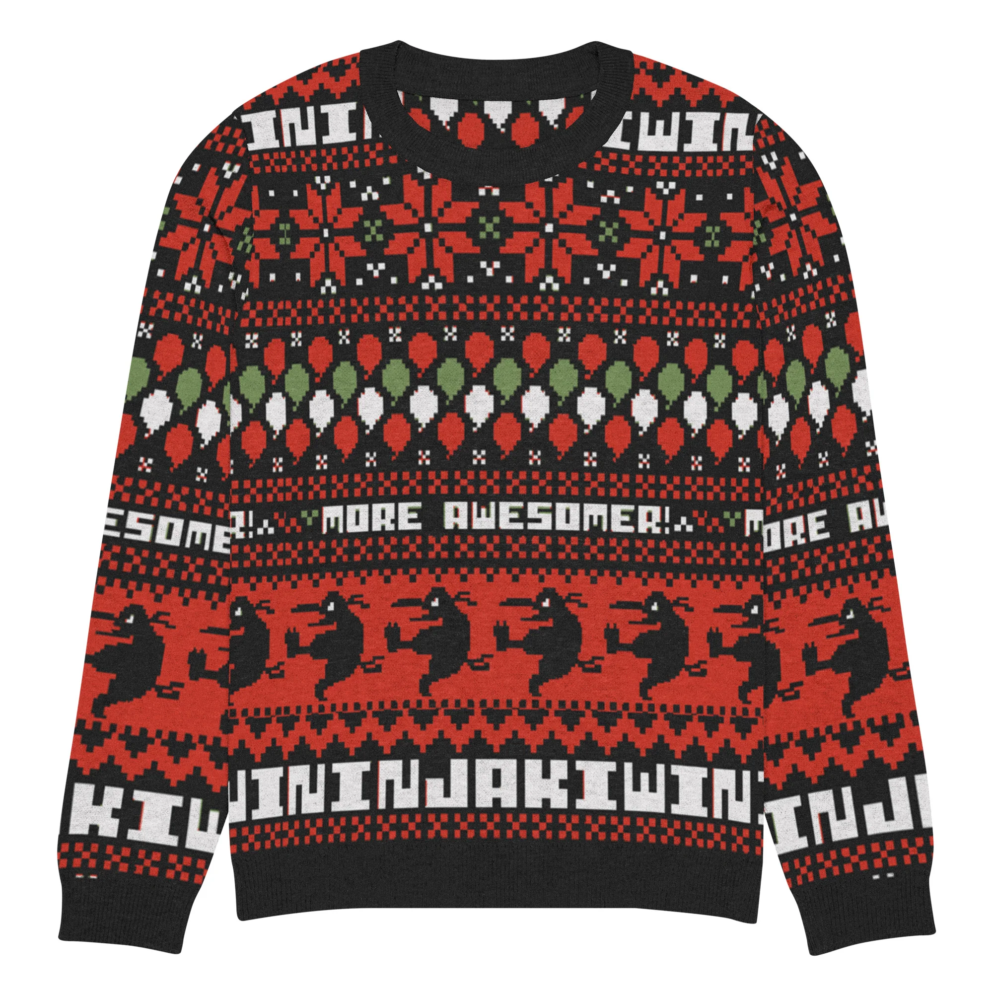More Awesomer Christmas Knitted Sweater (Unisex) - Image 21
