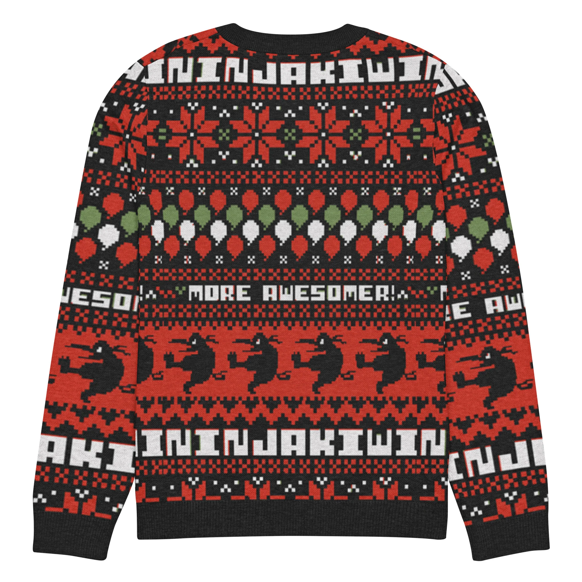 More Awesomer Christmas Knitted Sweater (Unisex) - Image 6
