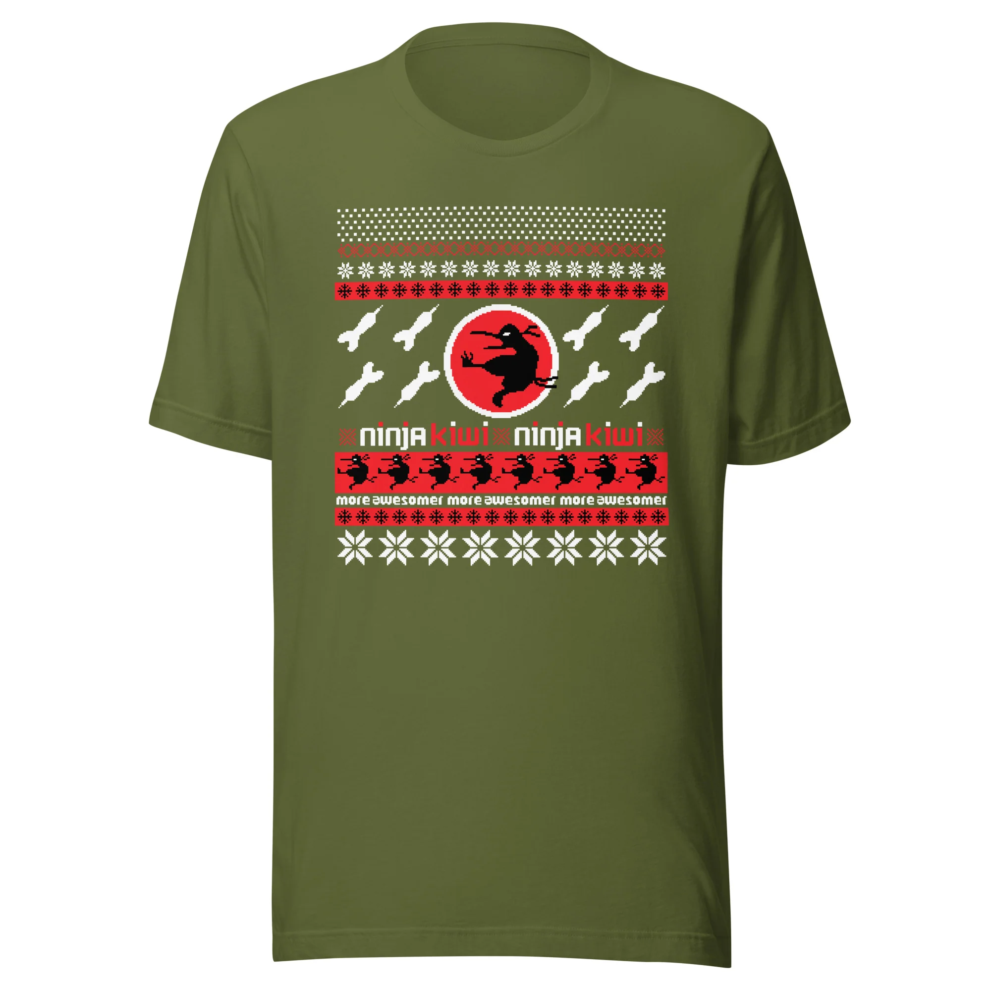 More Awesomer Christmas Shirt (Unisex - Pattern 2) - Image 10