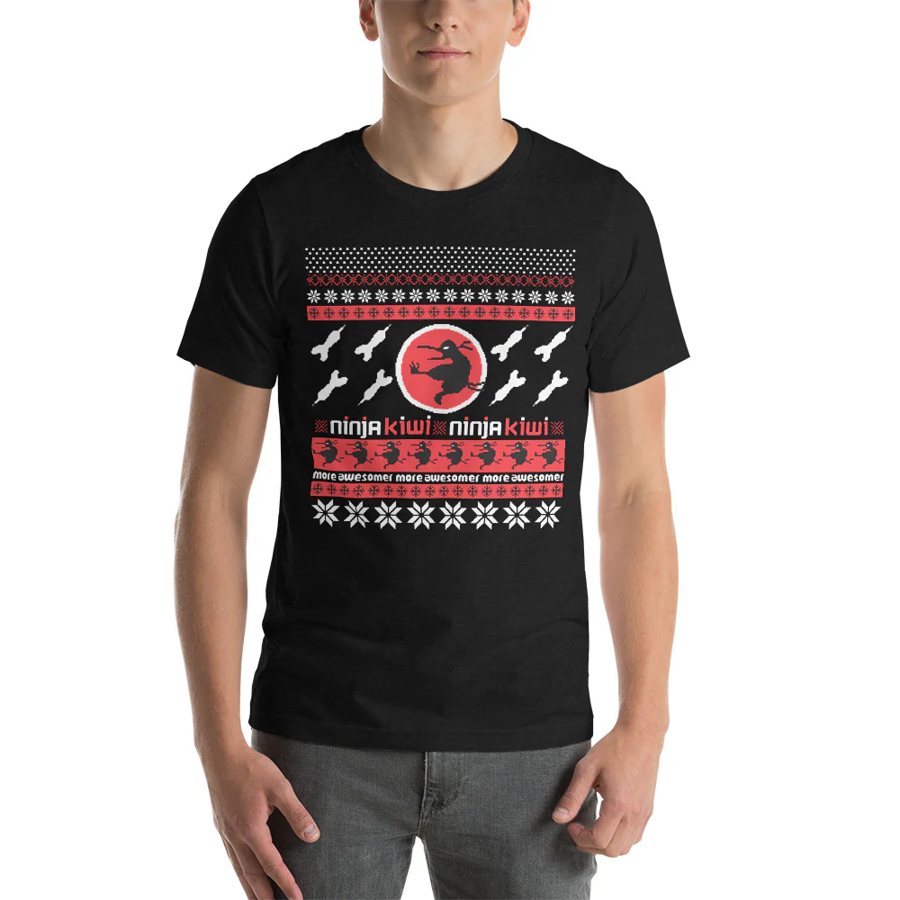 More Awesomer Christmas Shirt (Unisex - Pattern 2) - Image 4