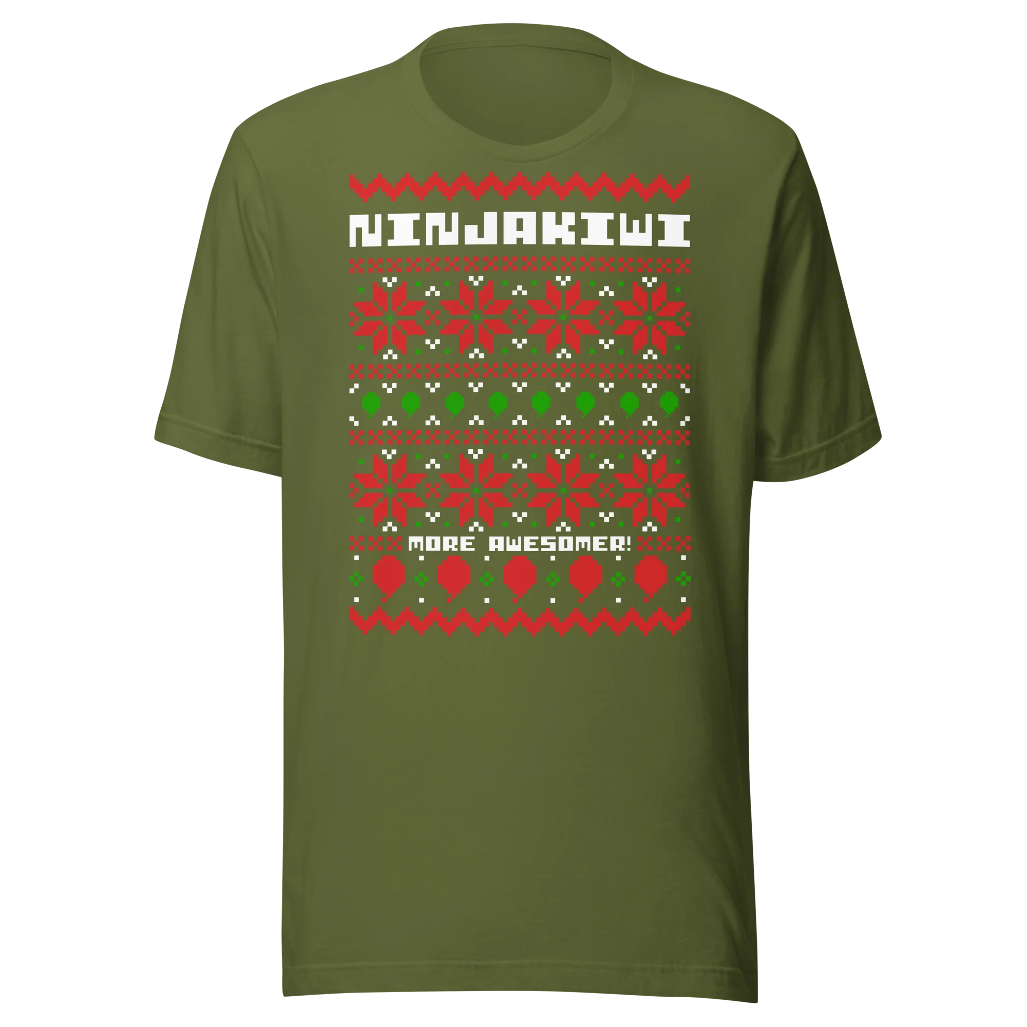 More Awesomer Christmas Shirt (Unisex - Pattern 1) - Image 11