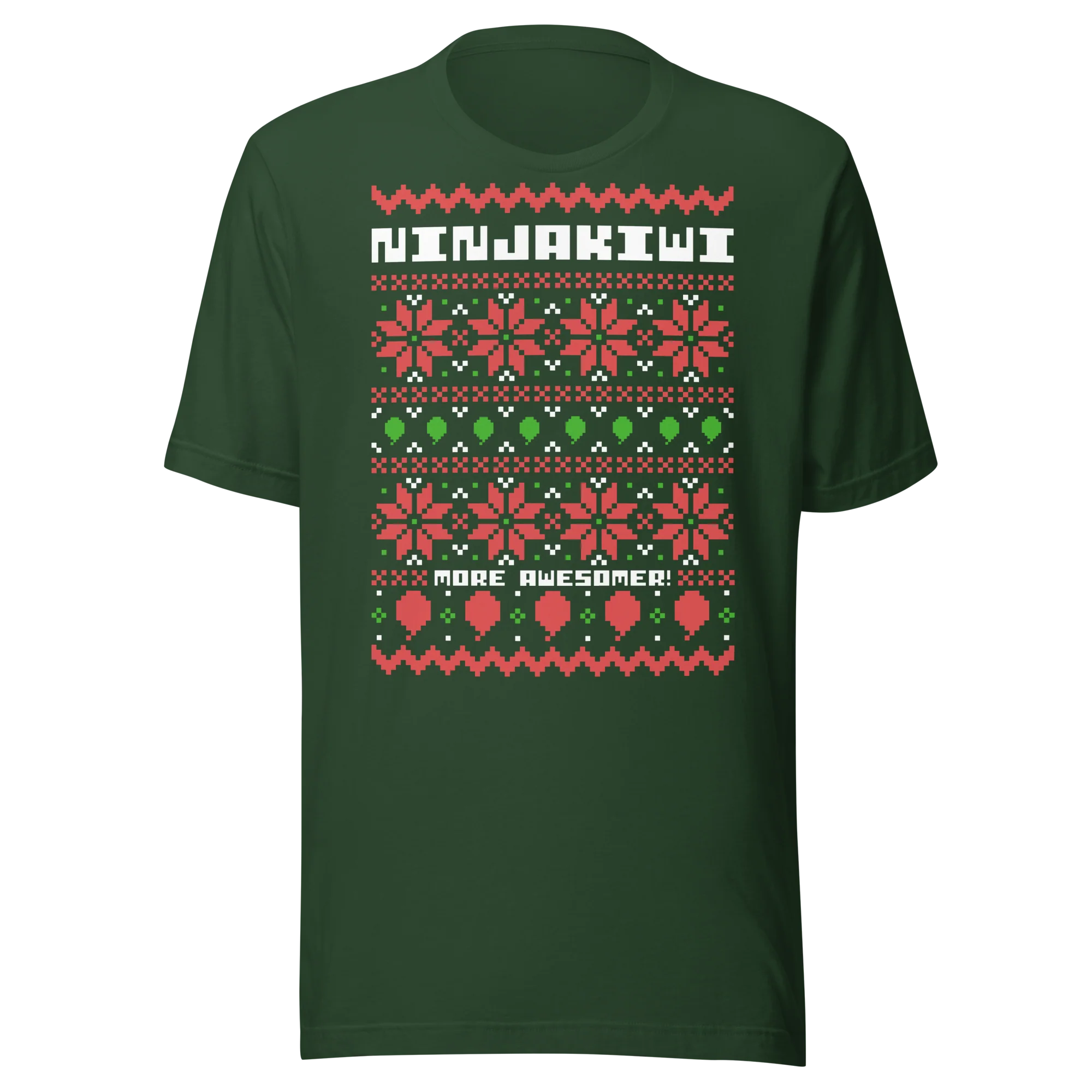 More Awesomer Christmas Shirt (Unisex - Pattern 1) - Image 9