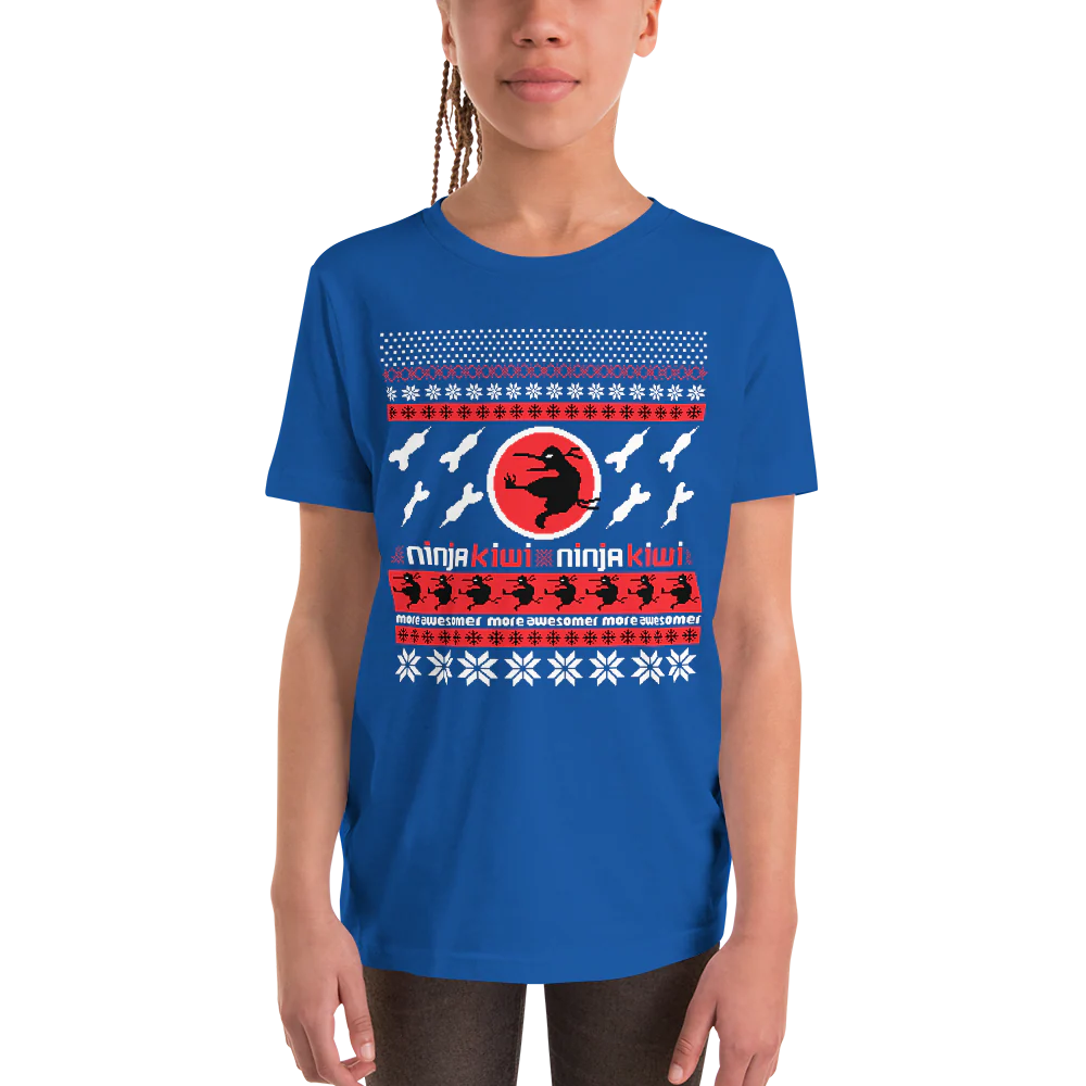 More Awesomer Christmas Shirt (Youth - Pattern 2) - Image 11