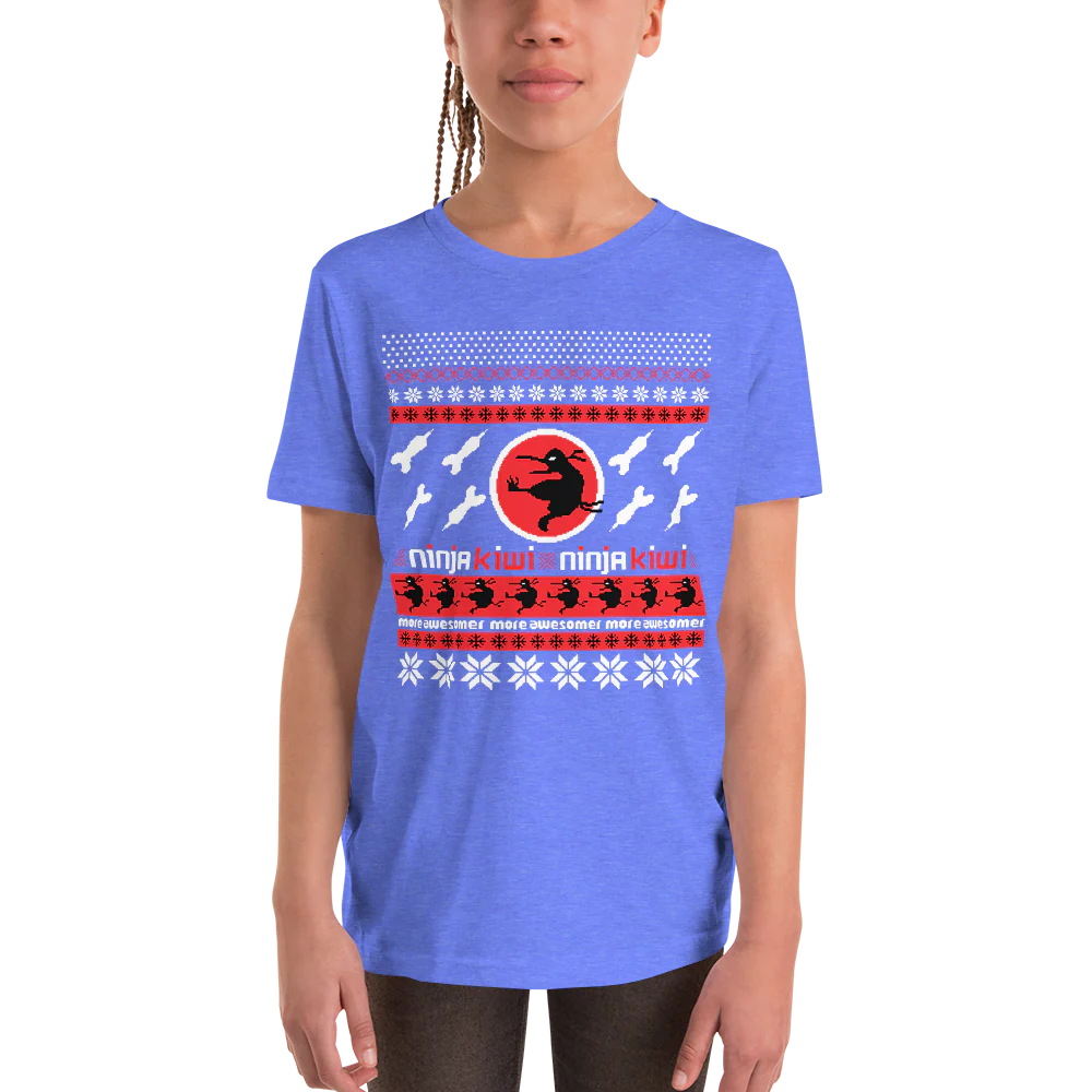 More Awesomer Christmas Shirt (Youth - Pattern 2) - Image 14