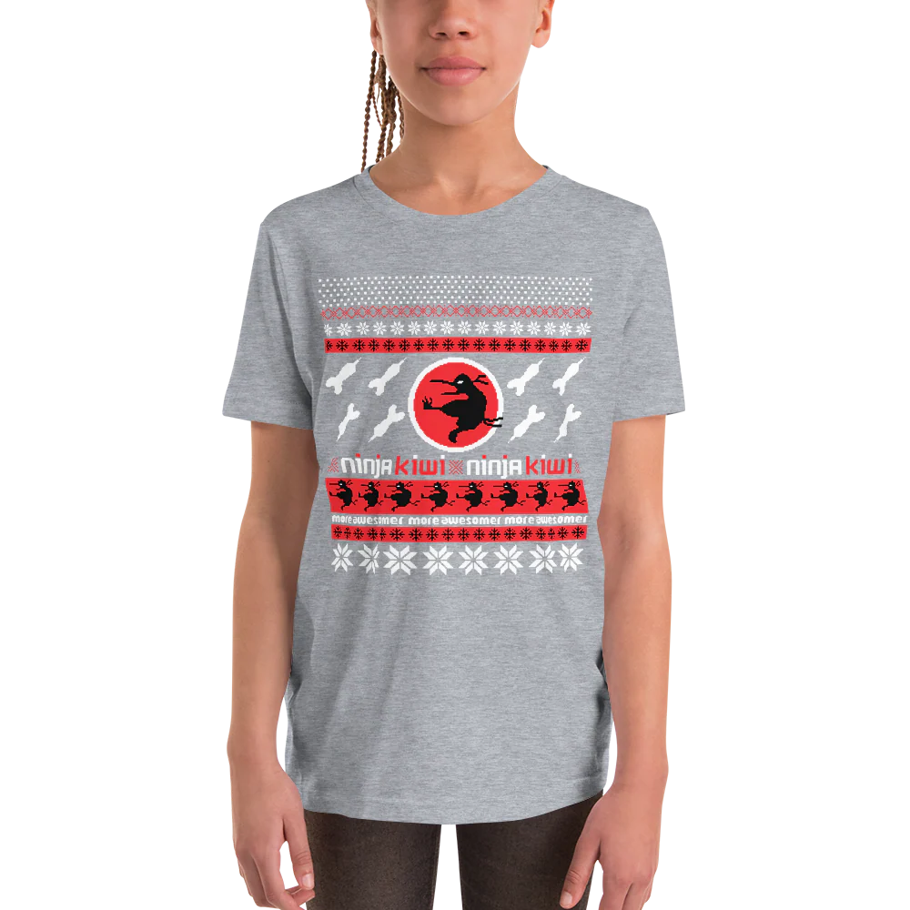 More Awesomer Christmas Shirt (Youth - Pattern 2) - Image 15