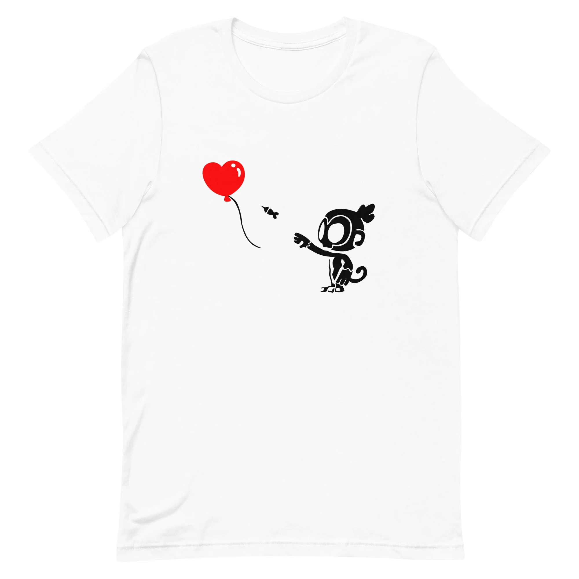 Monkey With Bloon Shirt (Unisex) - Image 9