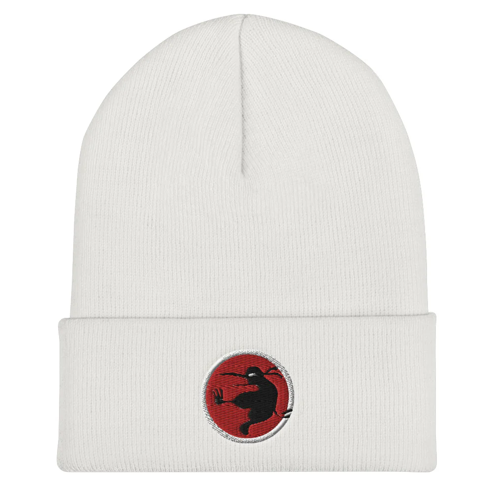 Ninja Kiwi Logo Cuffed Beanie - Image 3