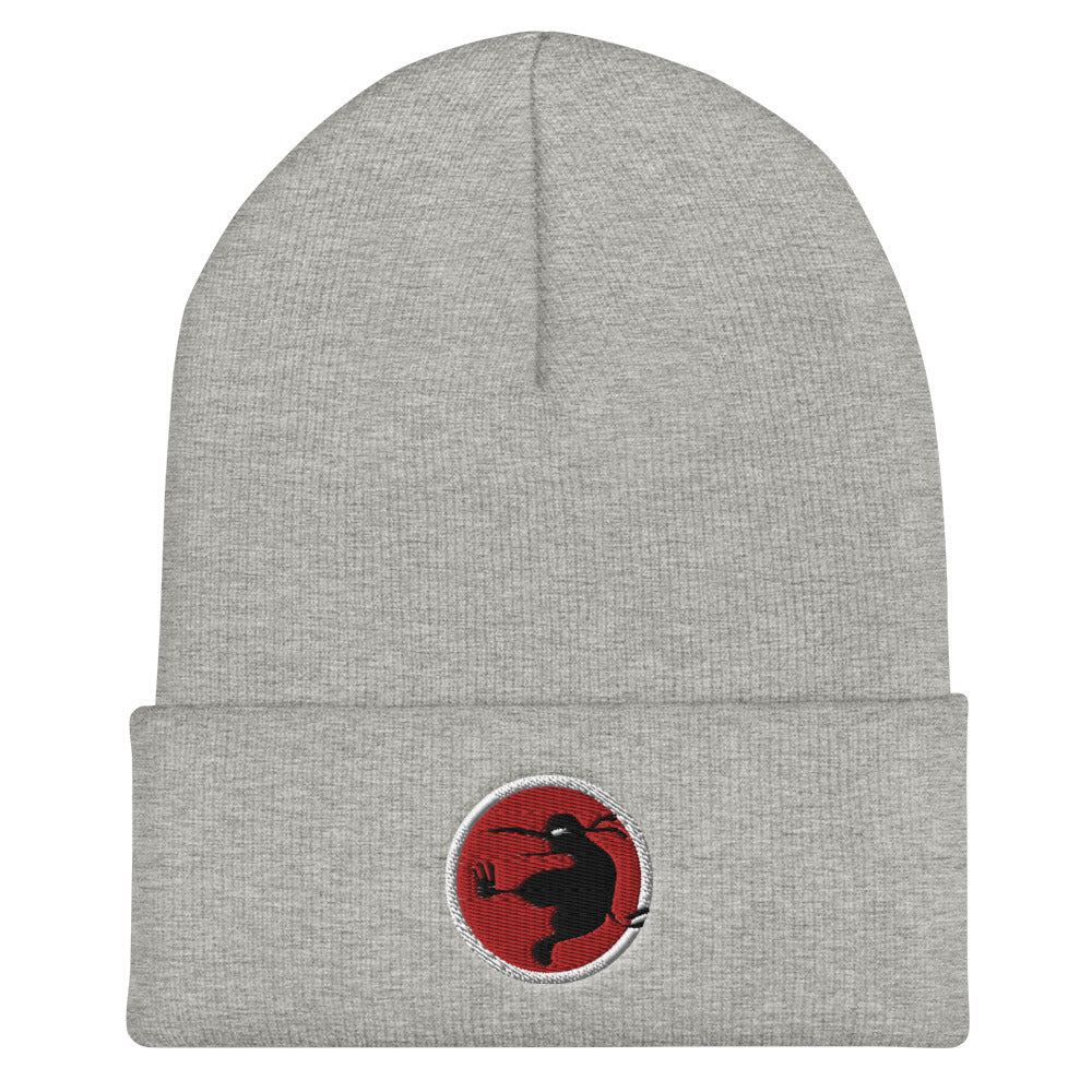 Ninja Kiwi Logo Cuffed Beanie - Image 6