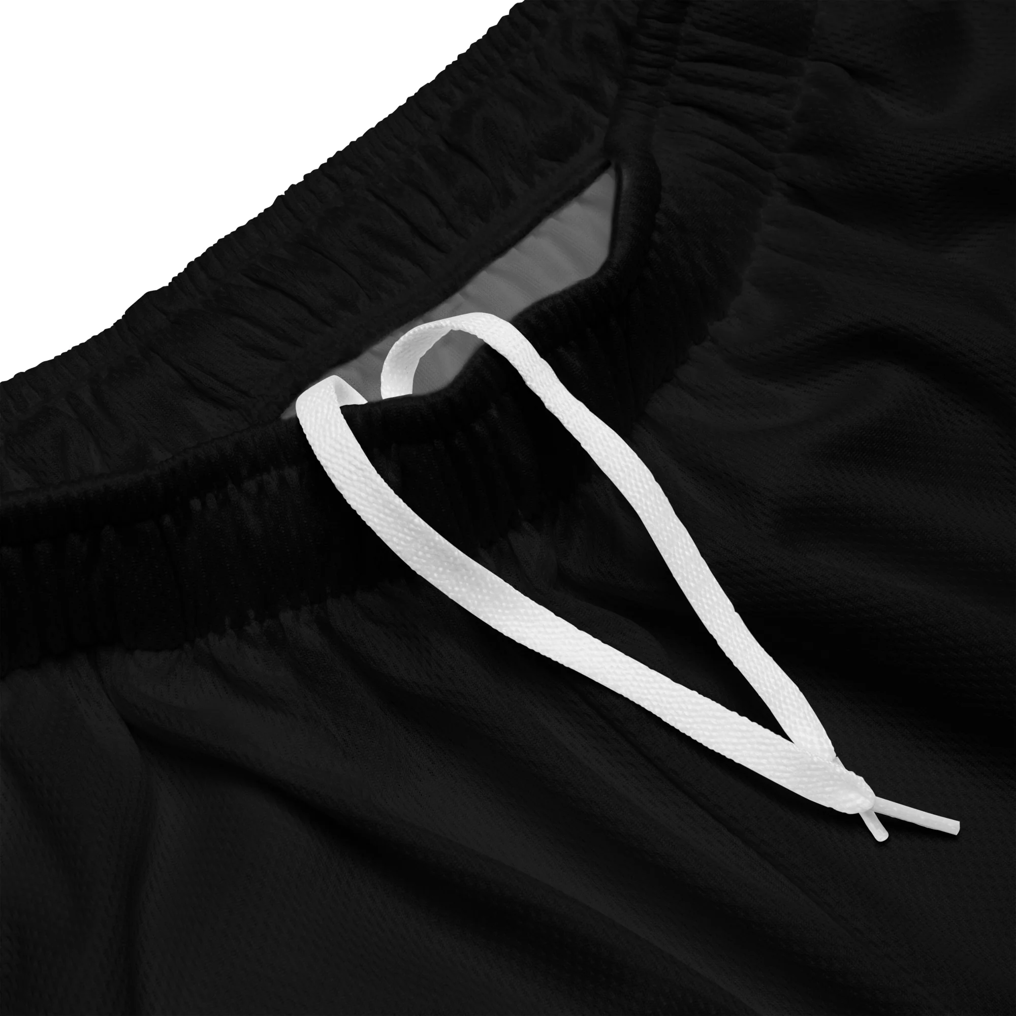 Ninja Kiwi Logo Basketball Shorts (Unisex) - Image 9