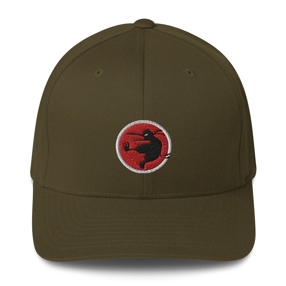 Ninja Kiwi Logo Cap ( Flexifit) - Image 14