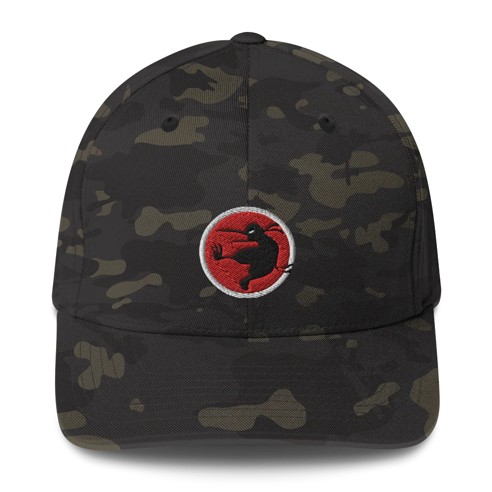 Ninja Kiwi Logo Cap ( Flexifit) - Image 9