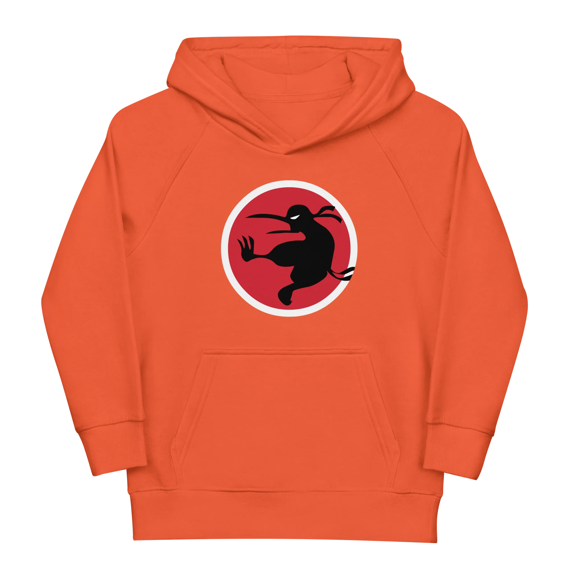 Ninja Kiwi Logo Eco Hoodie (Kids/Youth) - Image 7