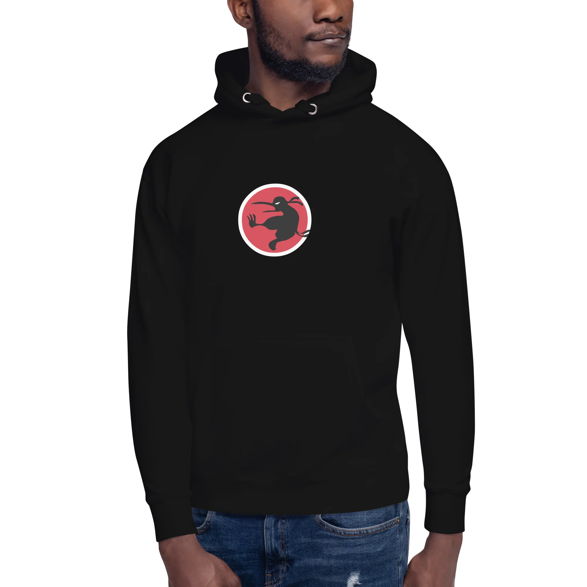 Ninja Kiwi Logo Hoodie (Unisex) - Image 4