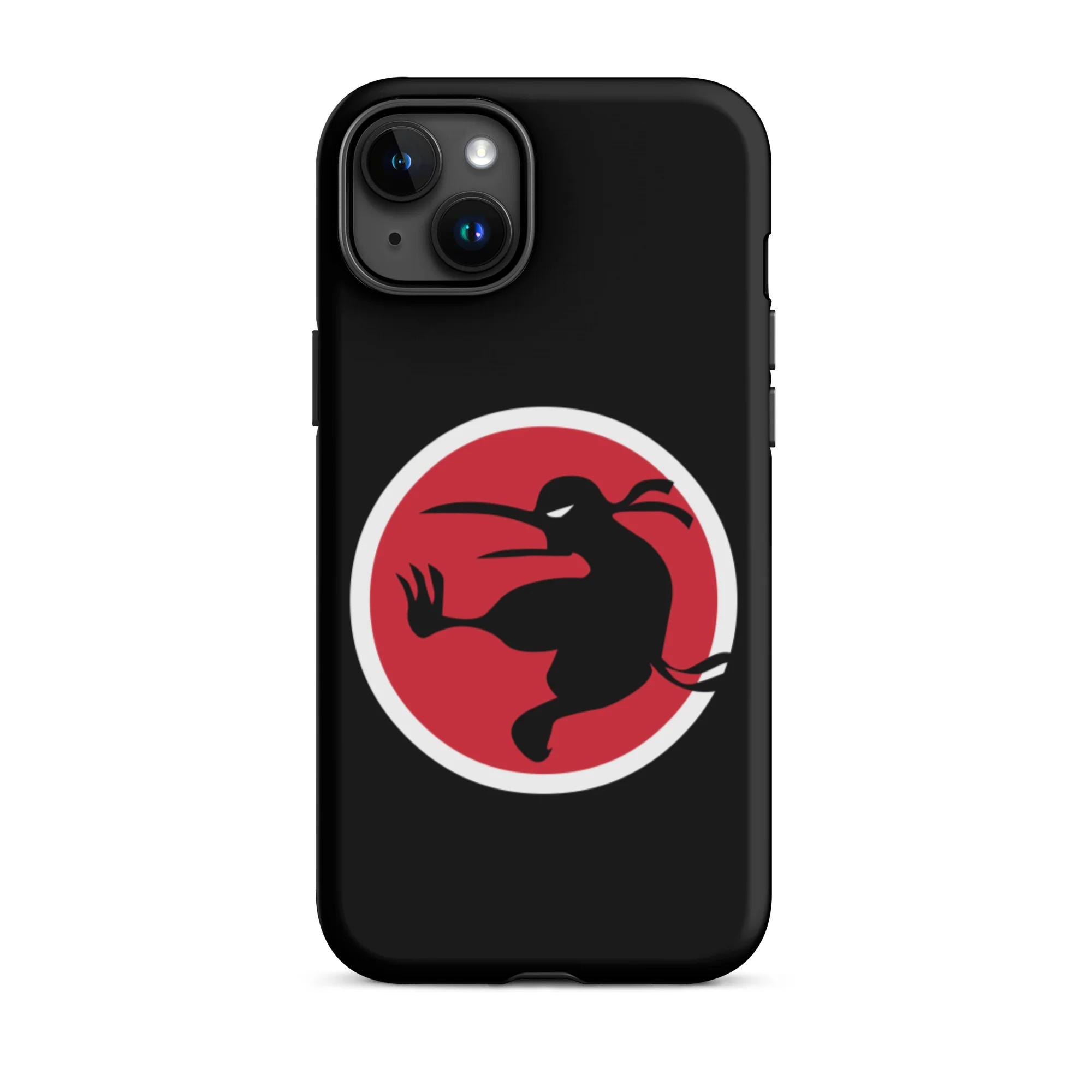 Ninja Kiwi Logo iPhone Case (Tough) - Image 35