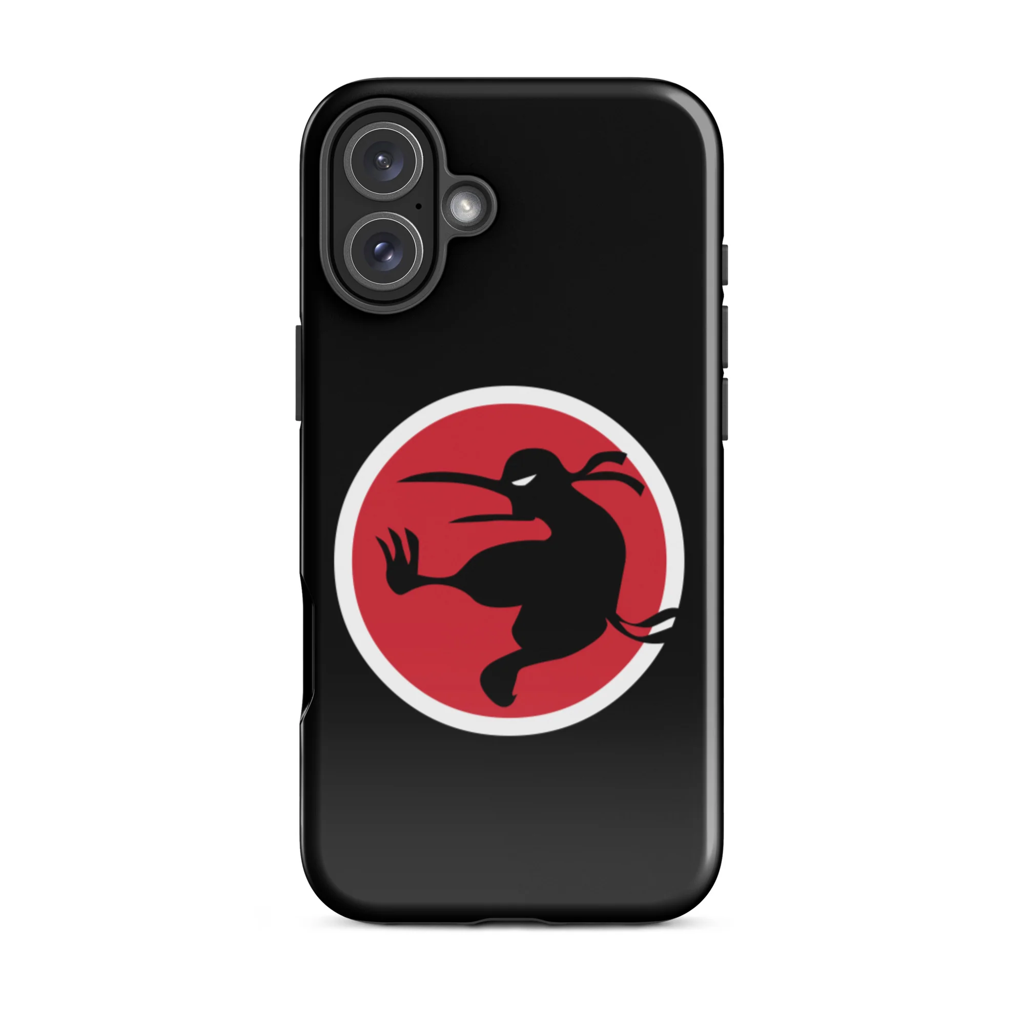 Ninja Kiwi Logo iPhone Case (Tough) - Image 42