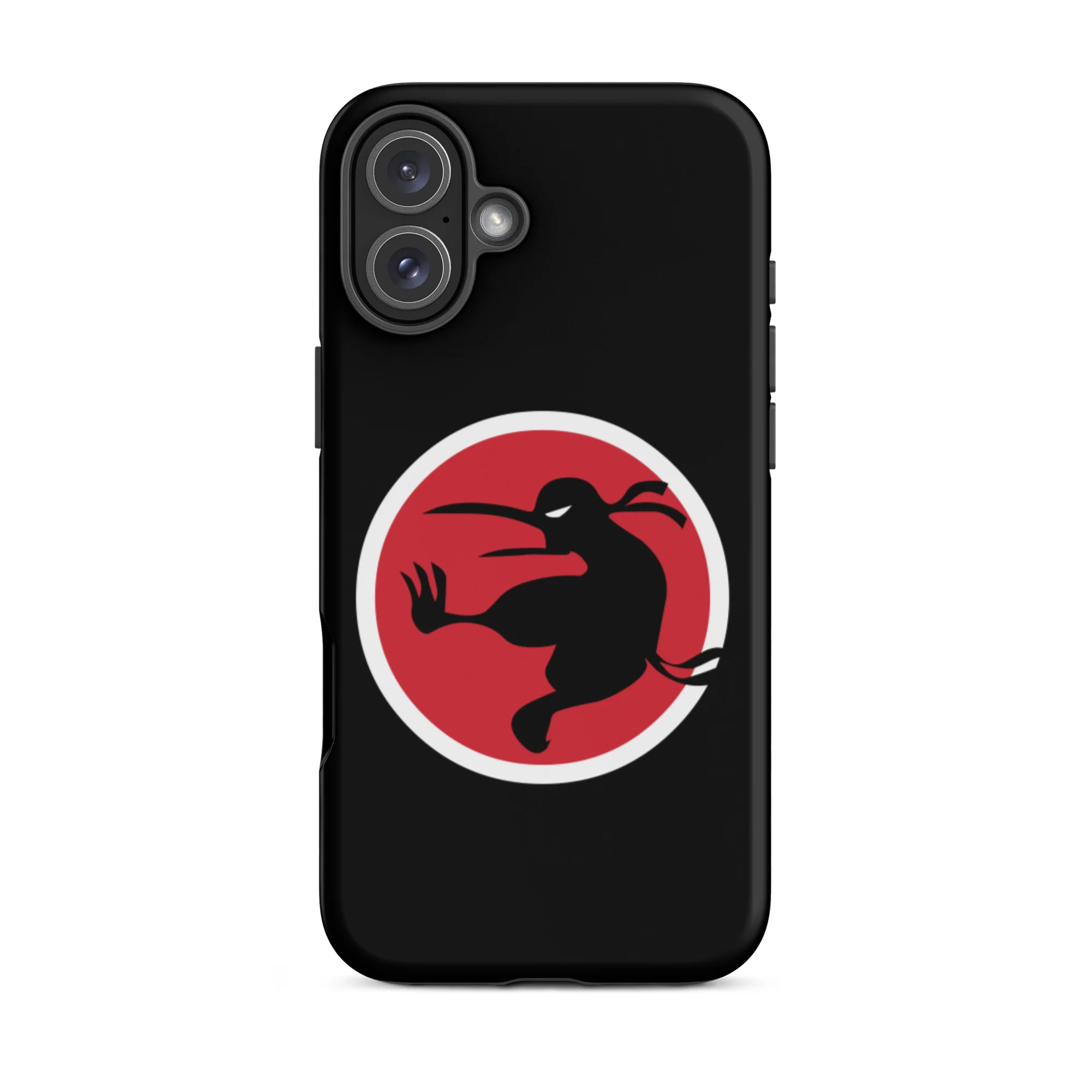 Ninja Kiwi Logo iPhone Case (Tough) - Image 43